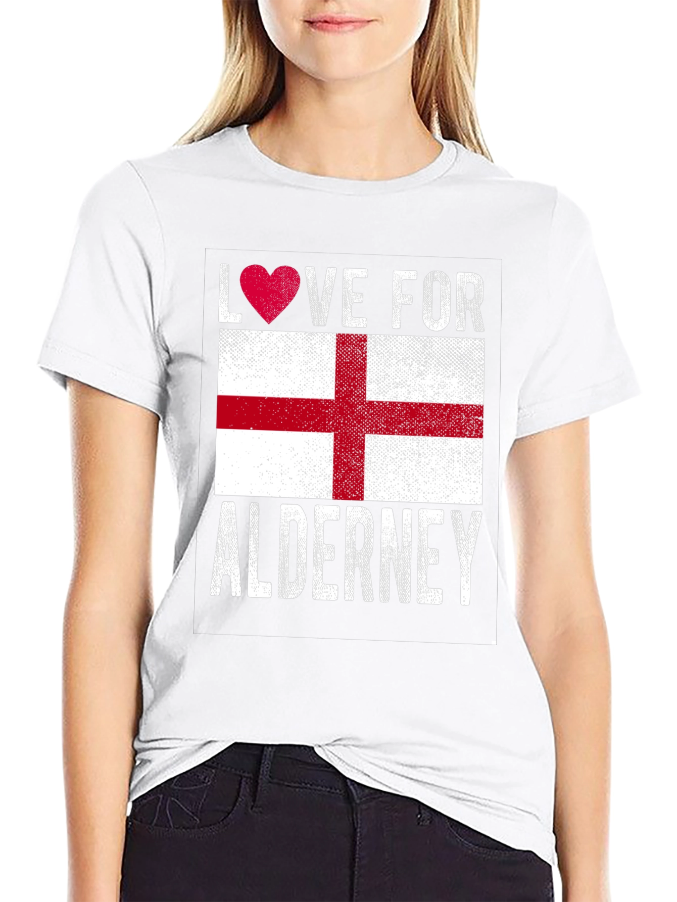 Love for Alderney Flag T-Shirt