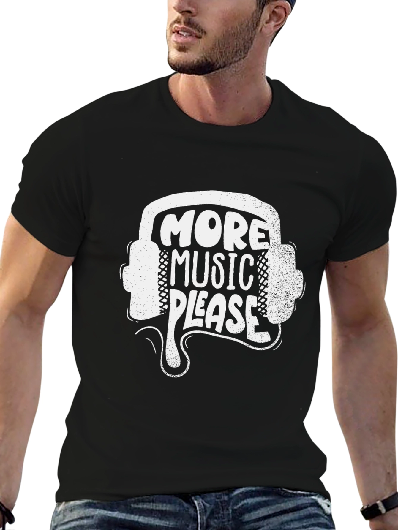 More Music Please Graphic Tee