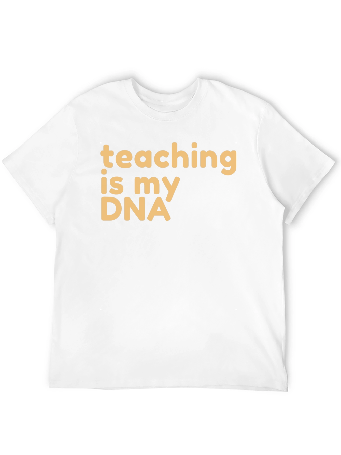 Teaching is My DNA T-Shirt - Black Cotton