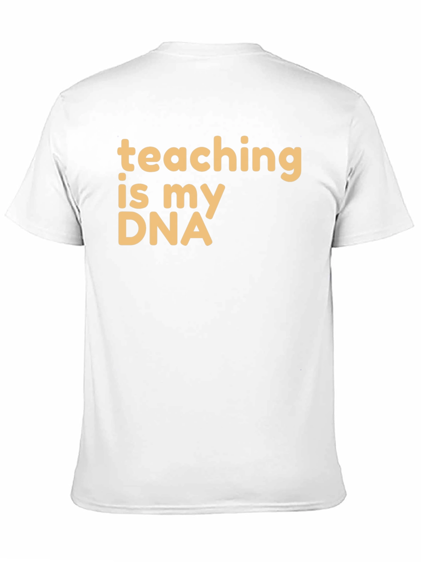Teaching is My DNA T-Shirt - Black Cotton