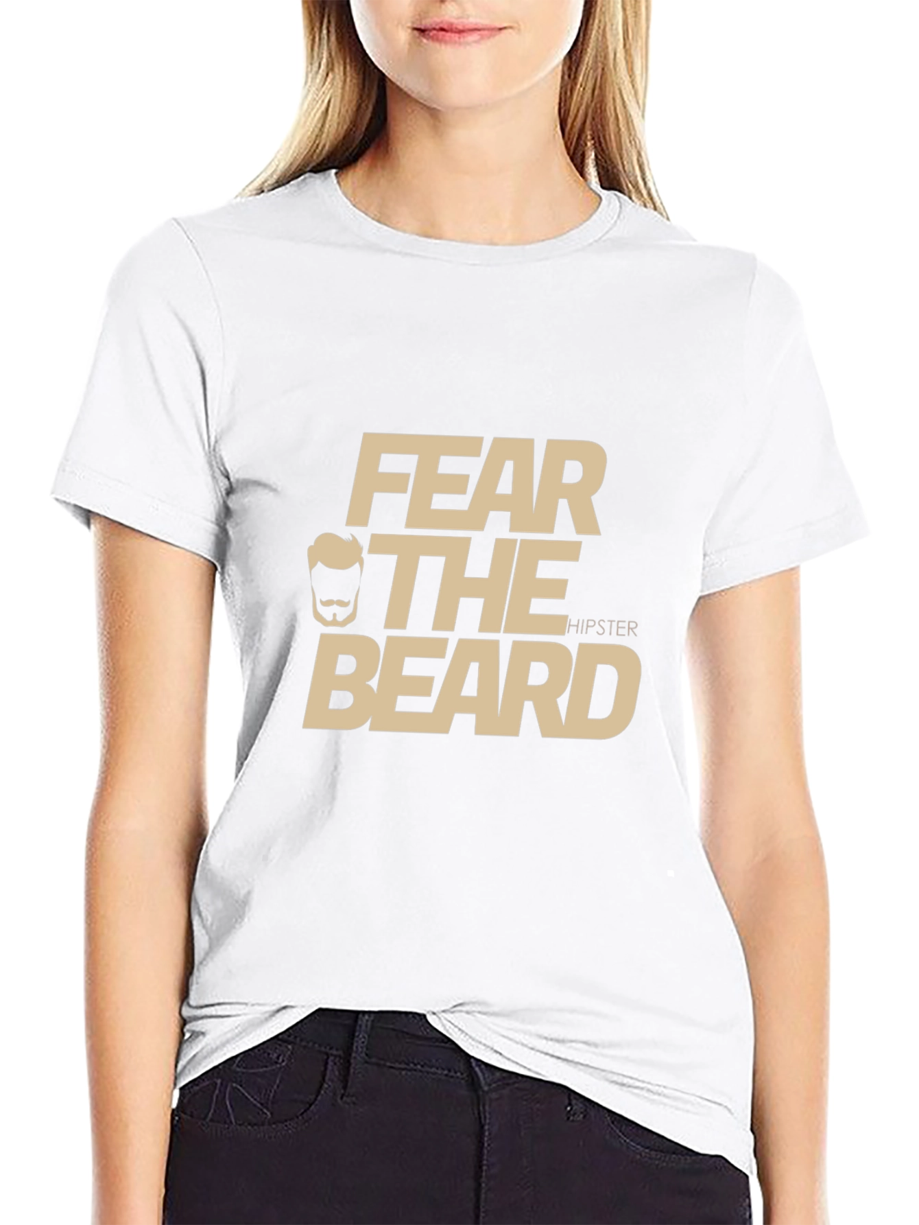 Fear the Beard T-Shirt - Funny Hipster Tee