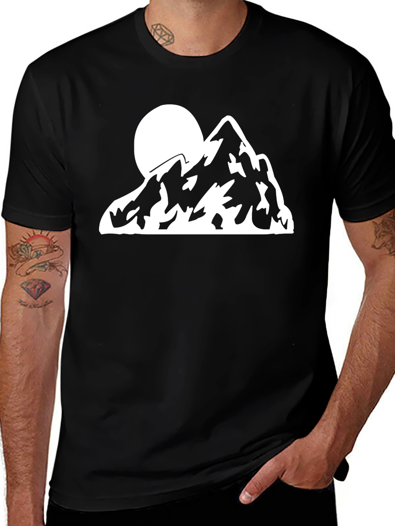 Black Mountain Silhouette T-Shirt