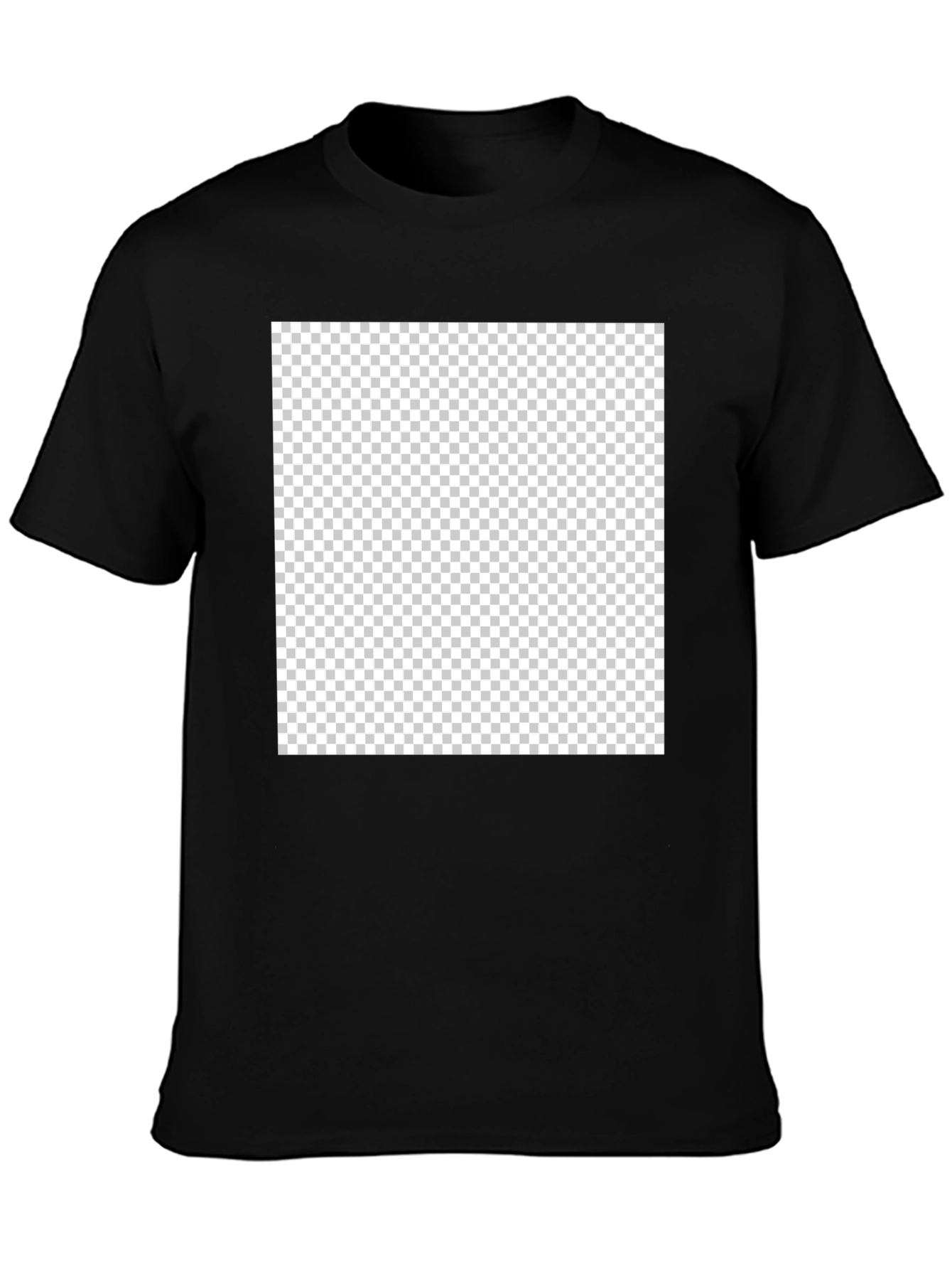 Black Crew Neck T-Shirt