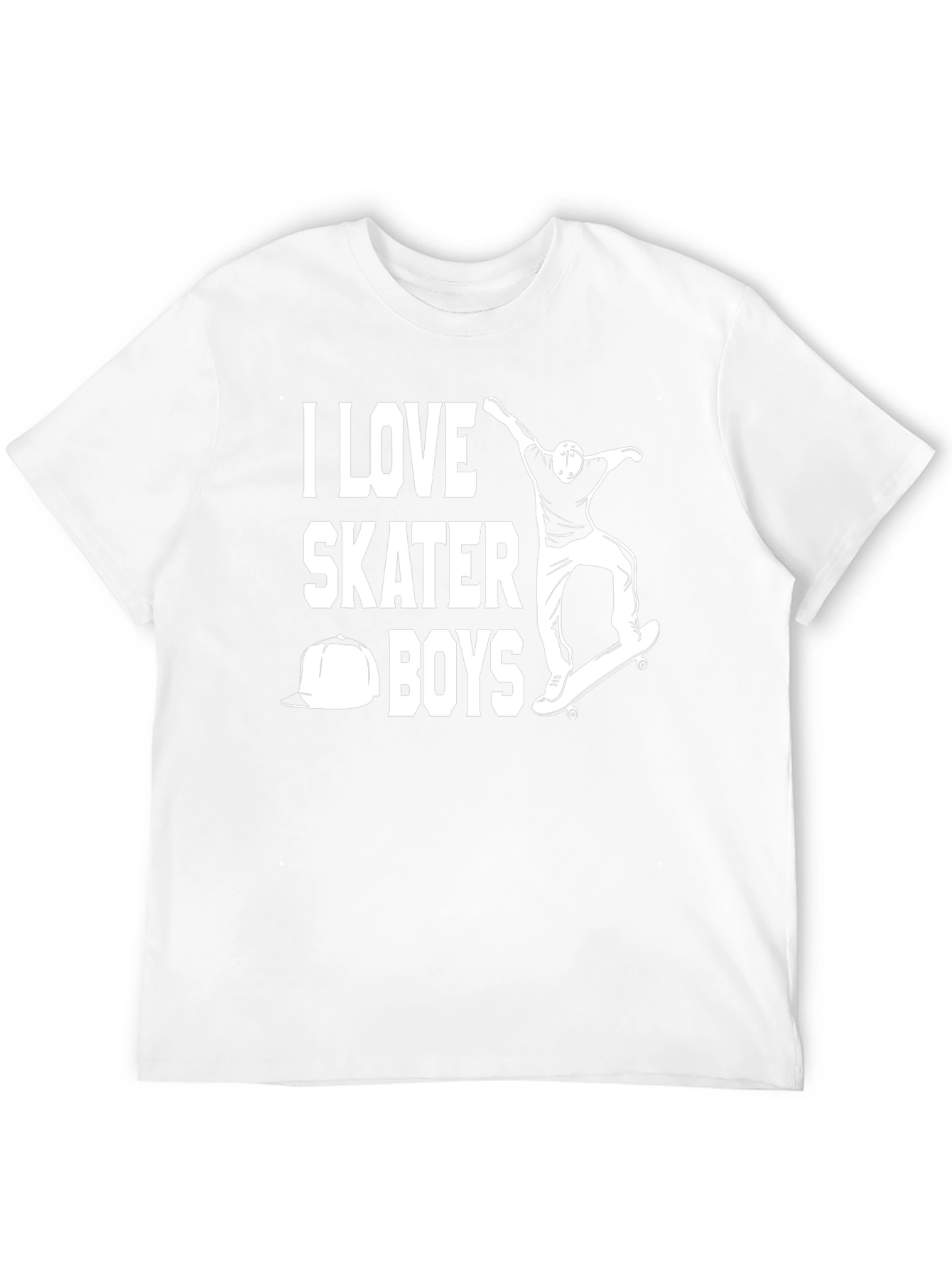 I Love Skater Boys Graphic Tee