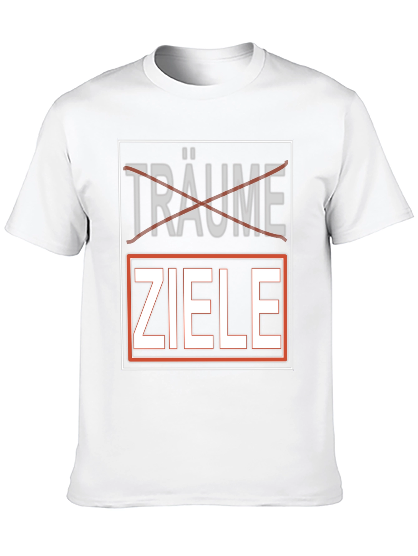 Dreams Goals T-Shirt - German Motivational Shirt