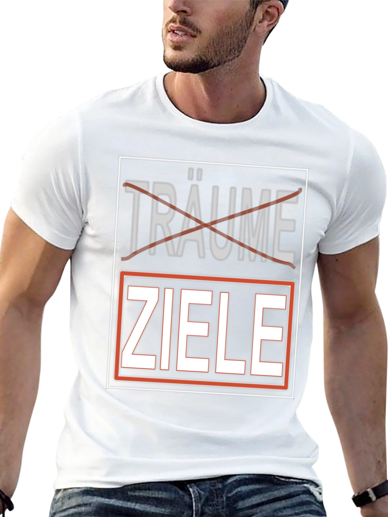 Dreams Goals T-Shirt - German Motivational Shirt