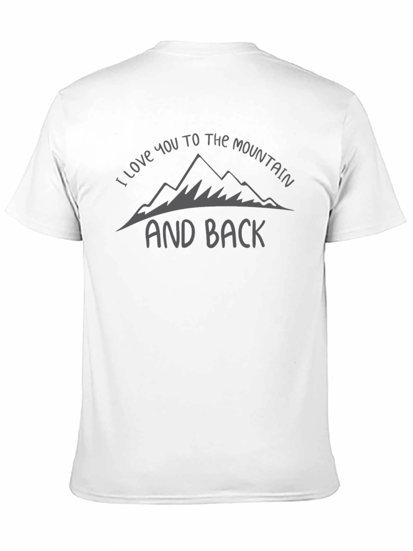 Mountain Love Graphic Tee - Black