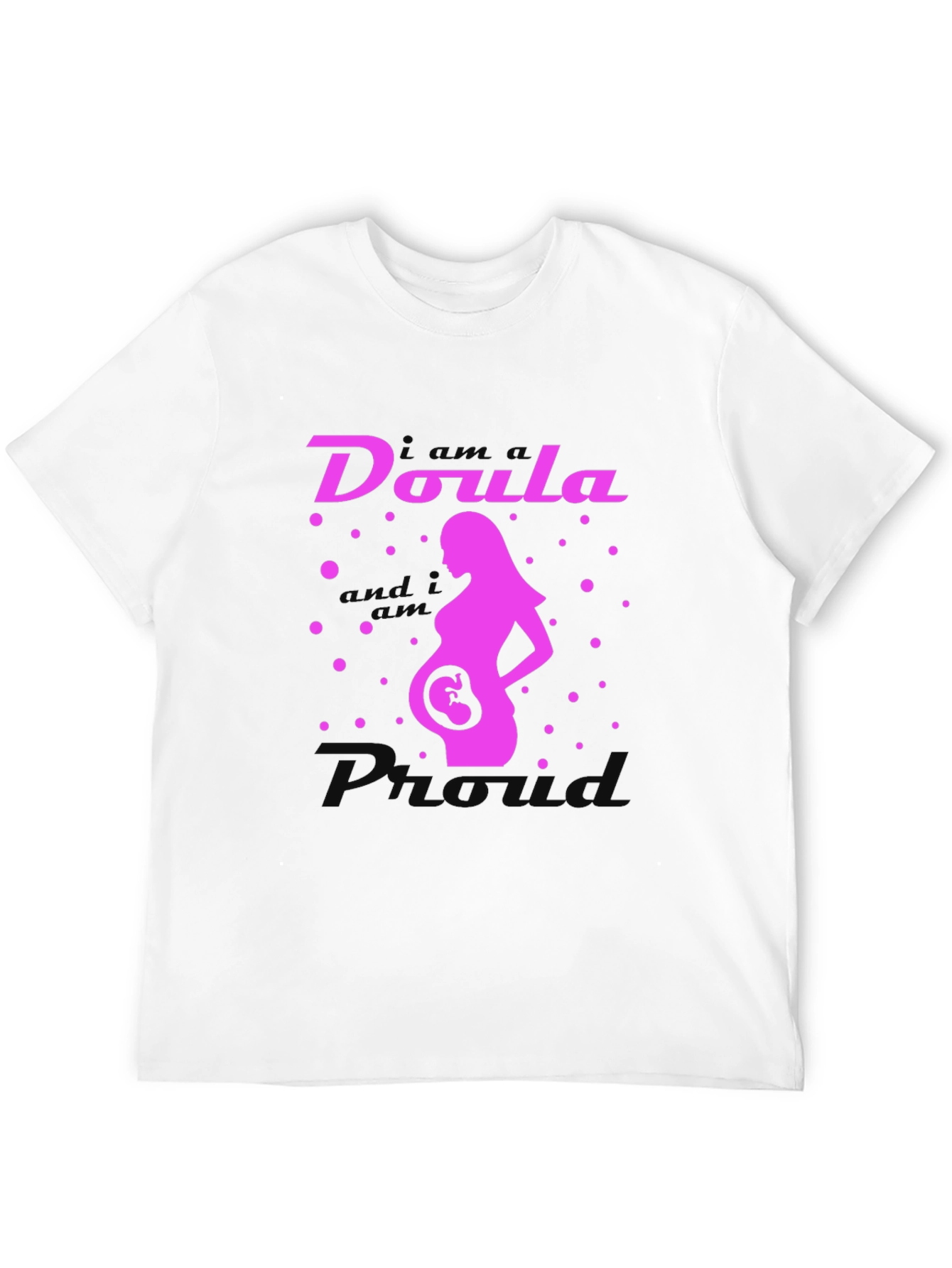 Doula Pro Maternity T-Shirt - Black