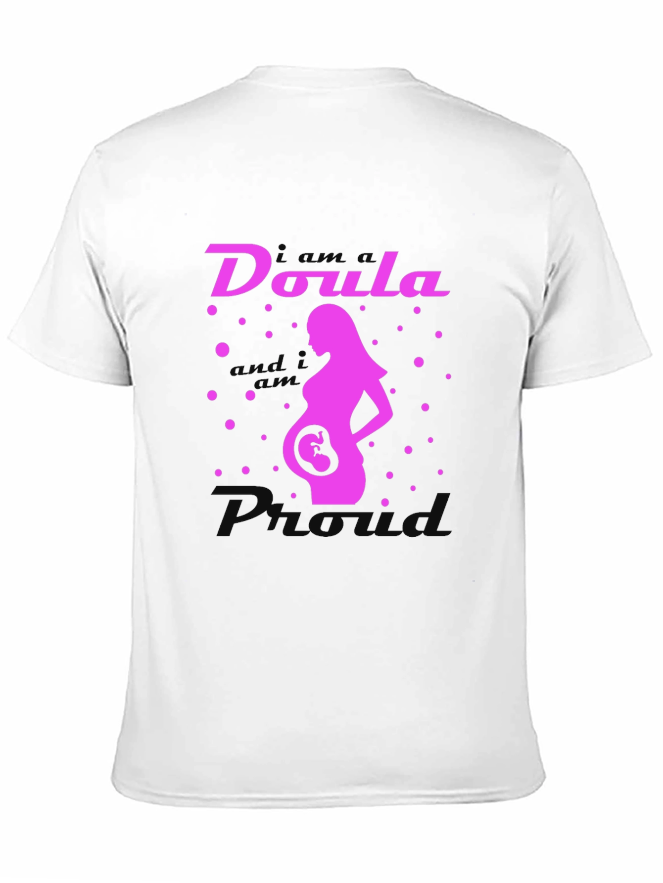 Doula Pro Maternity T-Shirt - Black