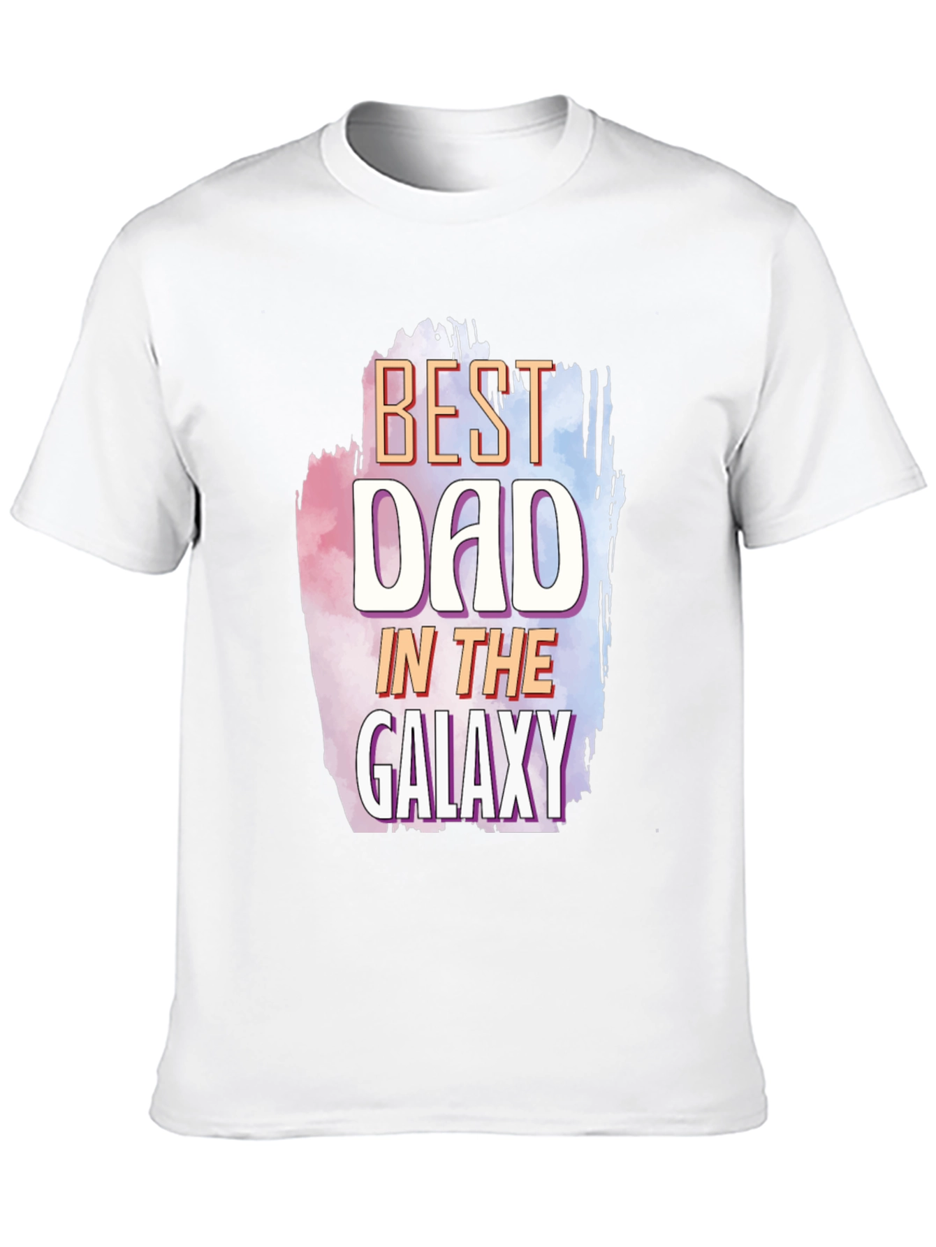 Best Dad in the Galaxy Graphic T-Shirt
