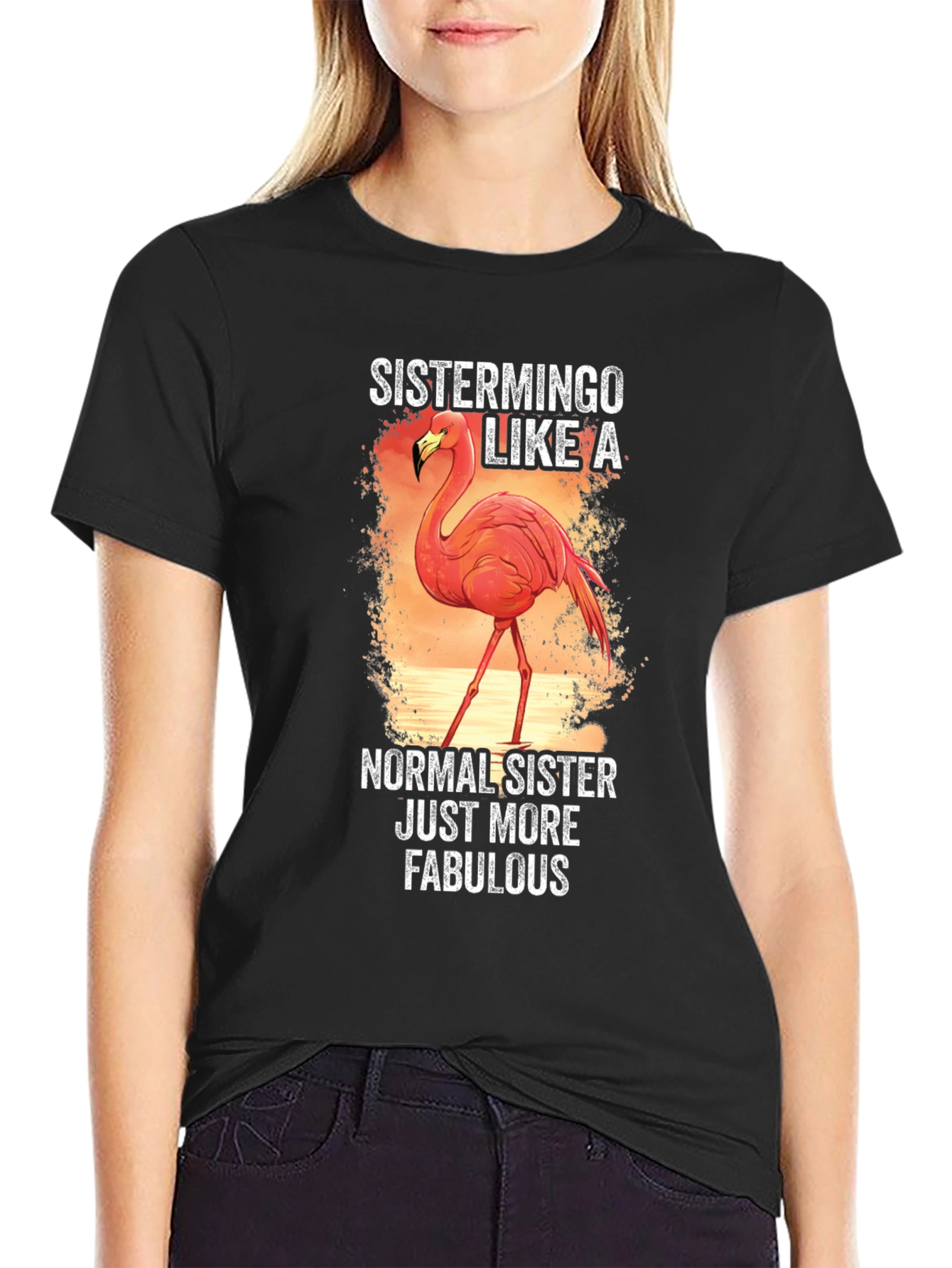 Sistermingo Graphic Tee - Fabulous Sister Gift