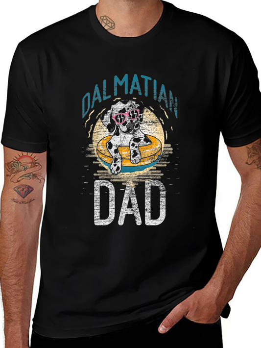 Dalmatian Dad T-Shirt - Summer Vibes