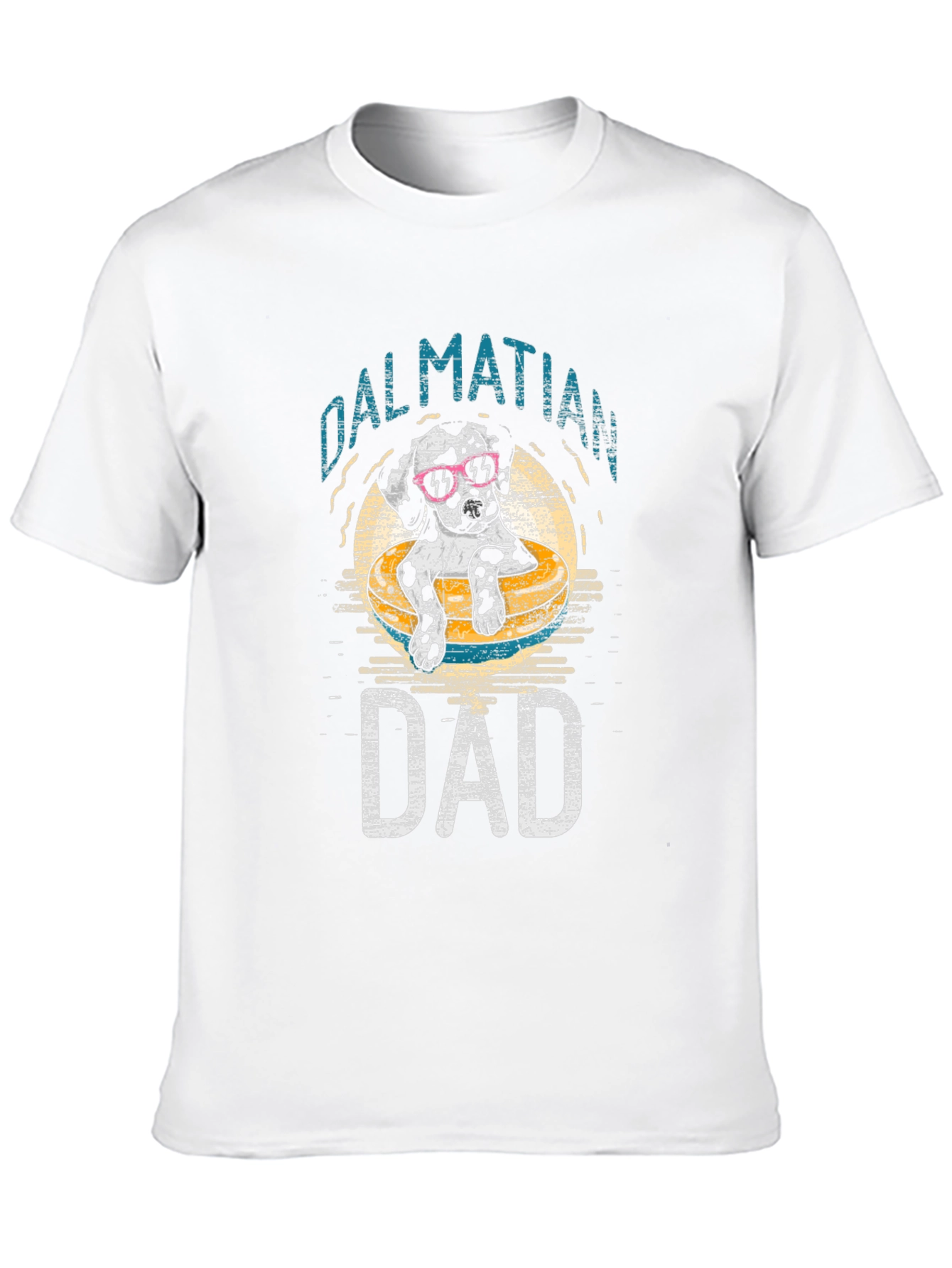 Dalmatian Dad T-Shirt - Summer Vibes