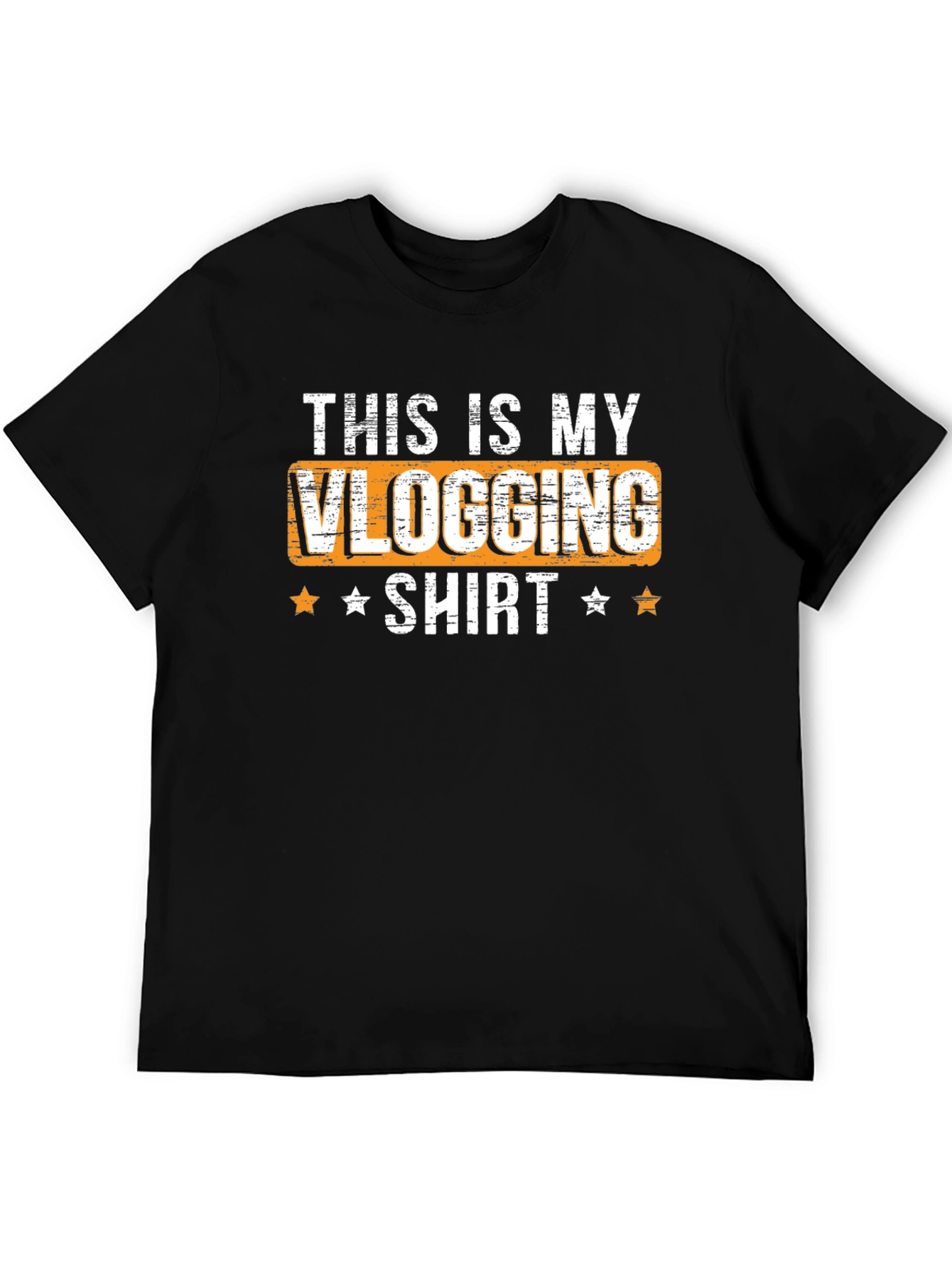 This Is My Vlogging Shirt - Black