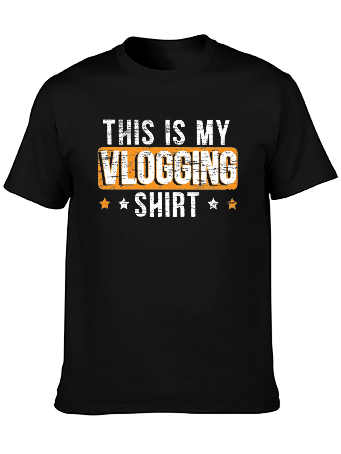 This Is My Vlogging Shirt - Black