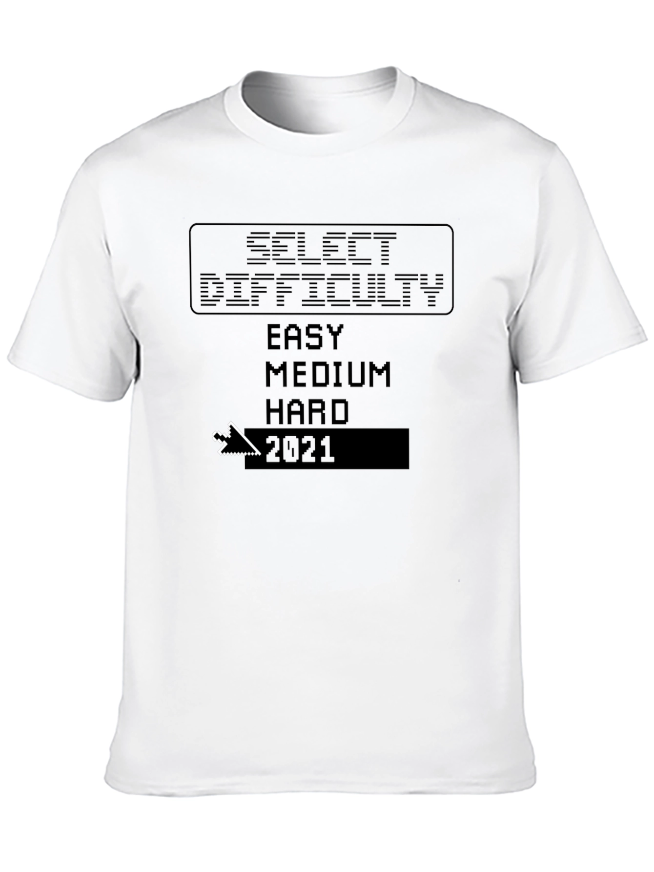 Select Difficulty 2021 Black T-Shirt