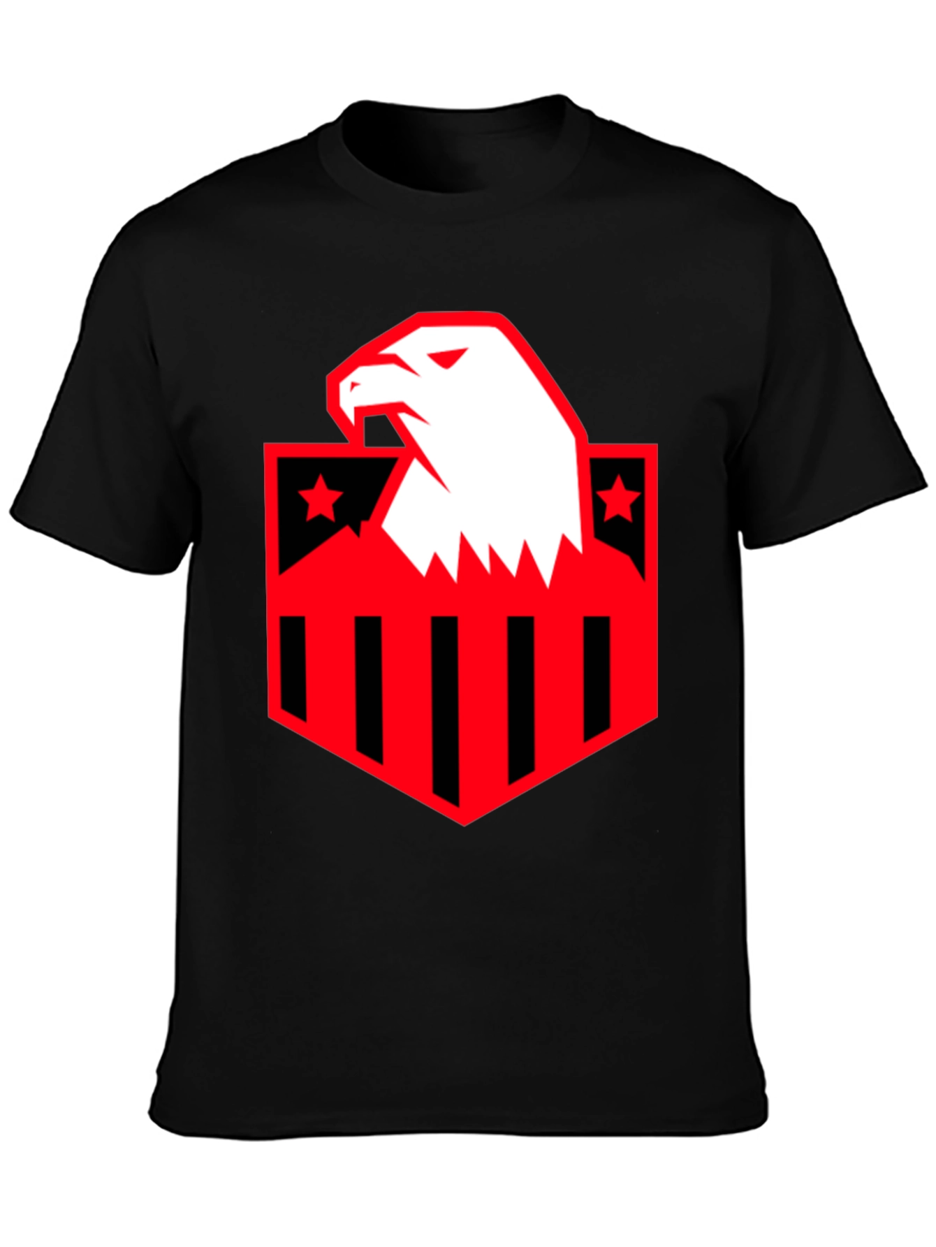 American Eagle Shield Graphic T-Shirt - Black