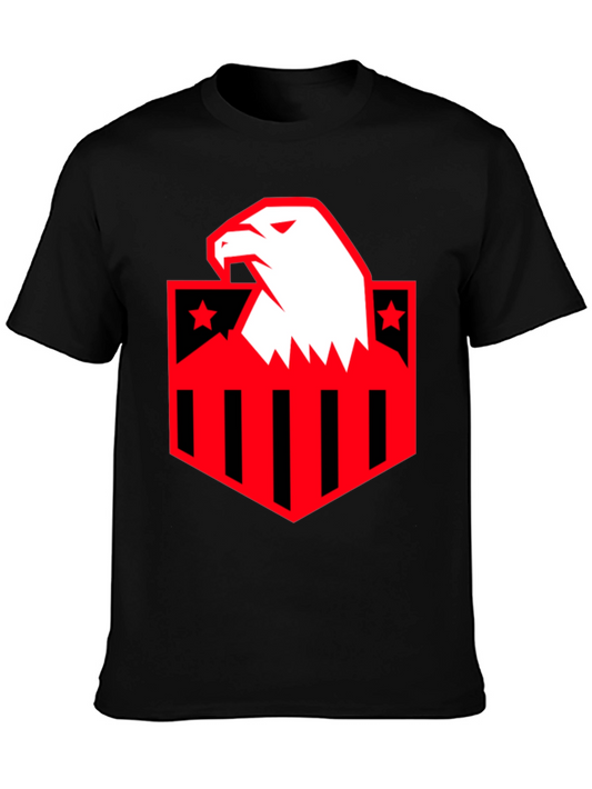 American Eagle Shield Graphic T-Shirt - Black