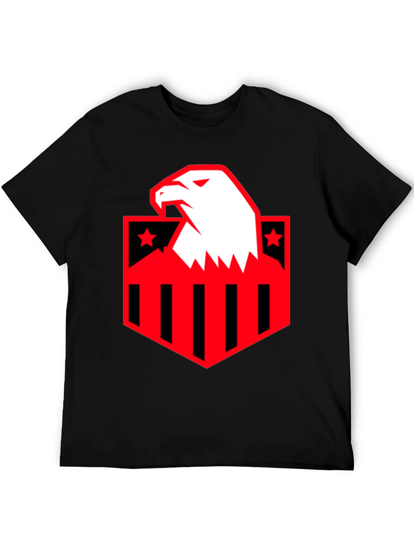 American Eagle Shield Graphic T-Shirt - Black