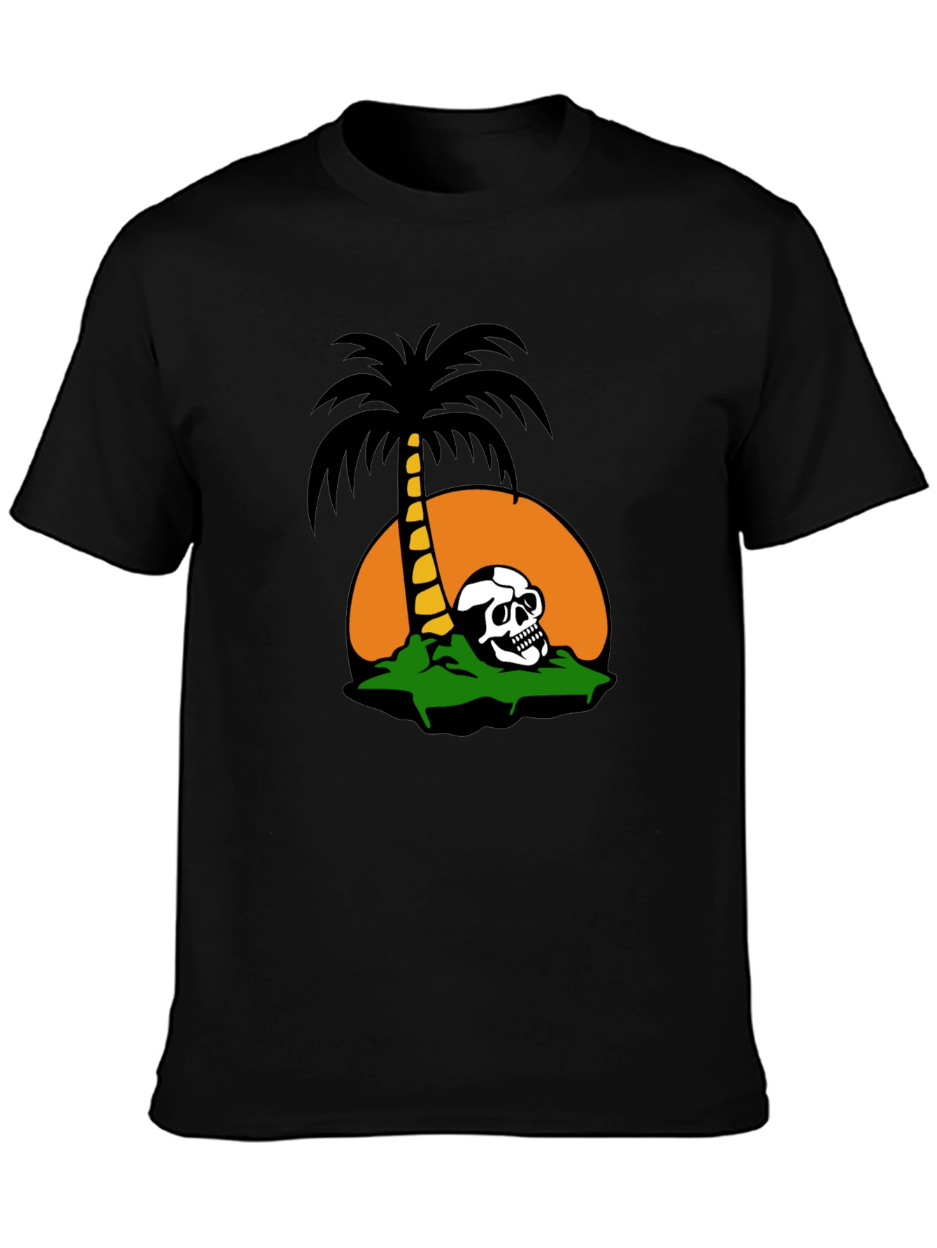 Skull Island Graphic T-Shirt - Black Tee