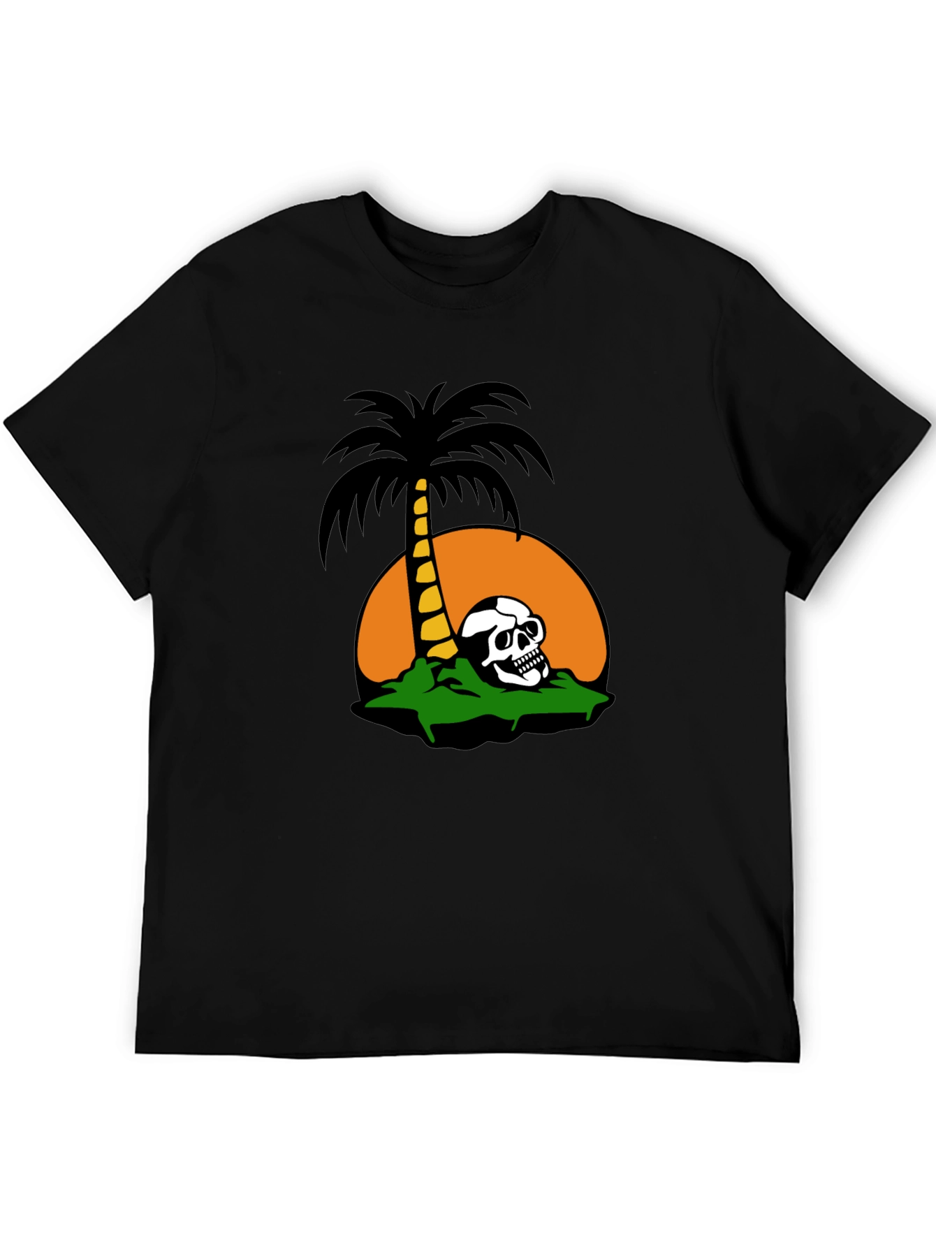 Skull Island Graphic T-Shirt - Black Tee
