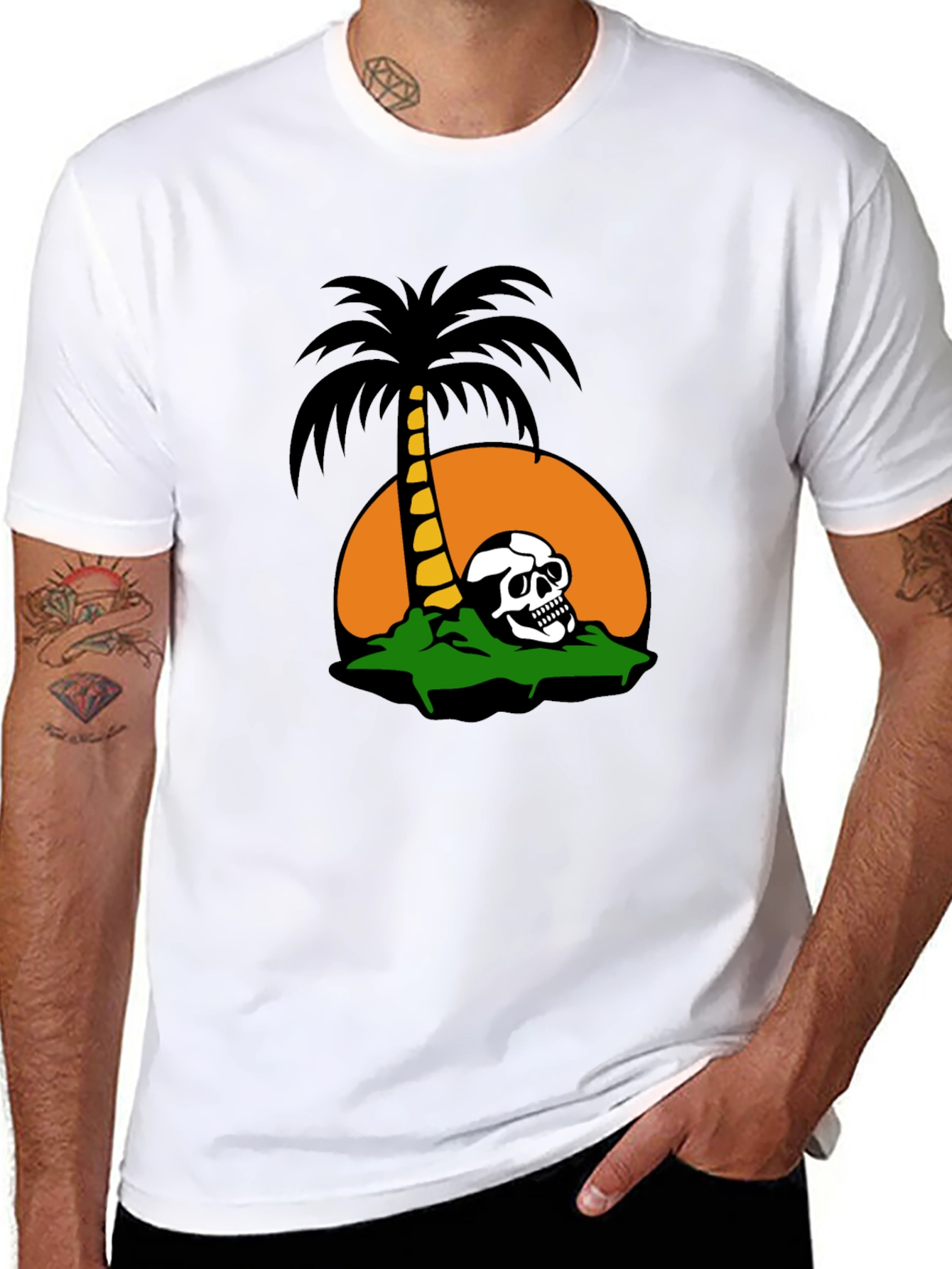 Skull Island Graphic T-Shirt - Black Tee
