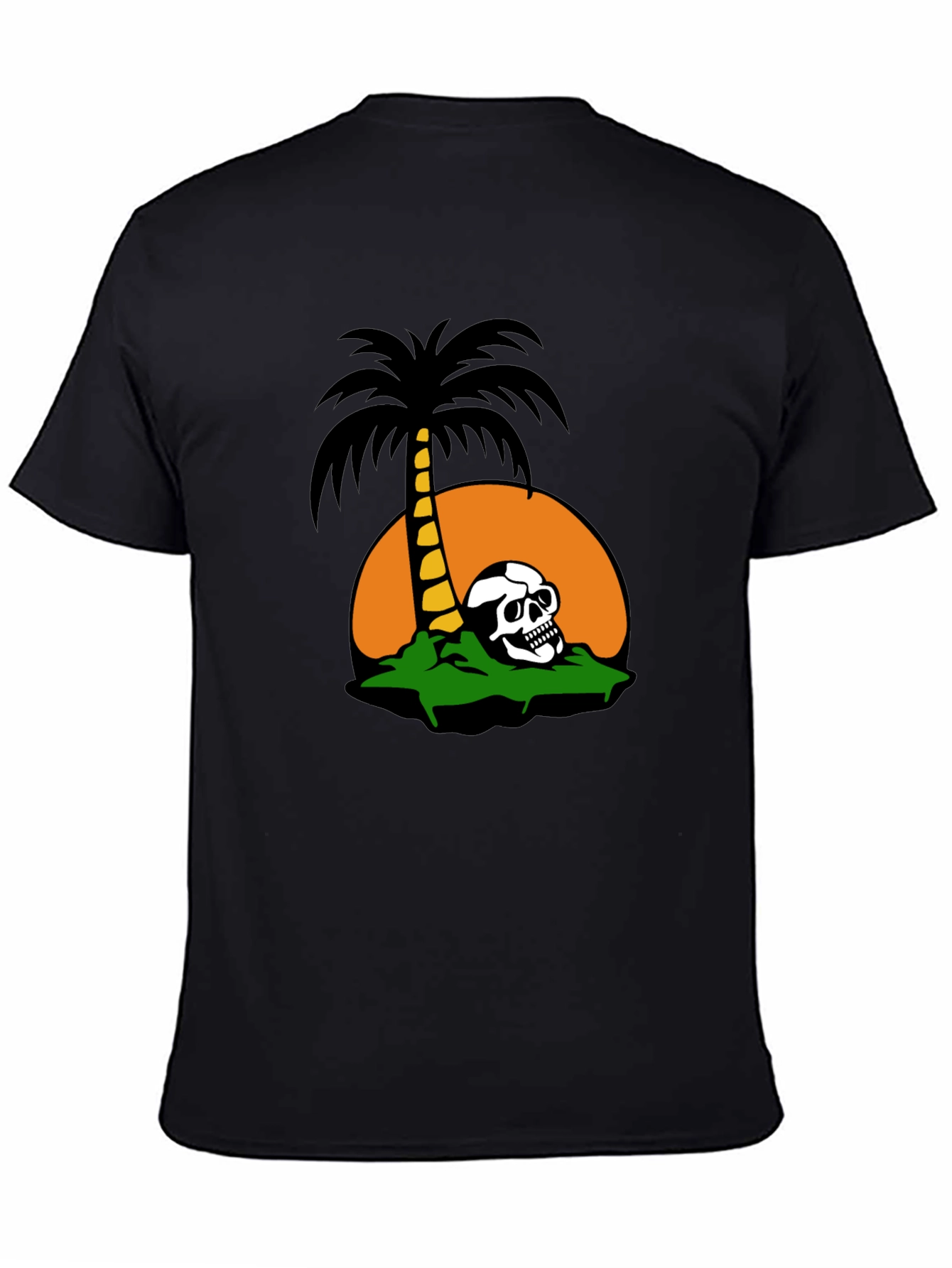 Skull Island Graphic T-Shirt - Black Tee