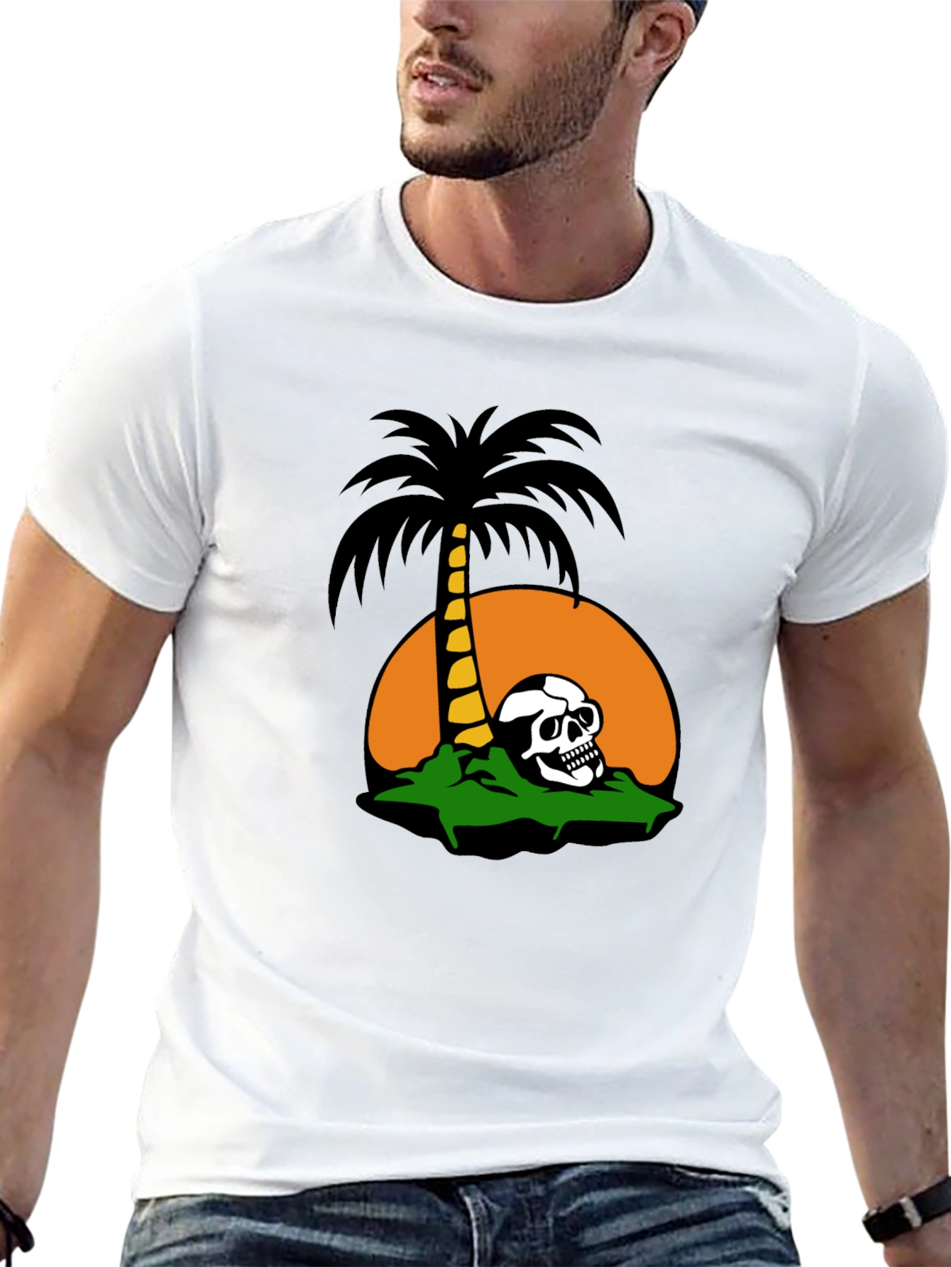 Skull Island Graphic T-Shirt - Black Tee