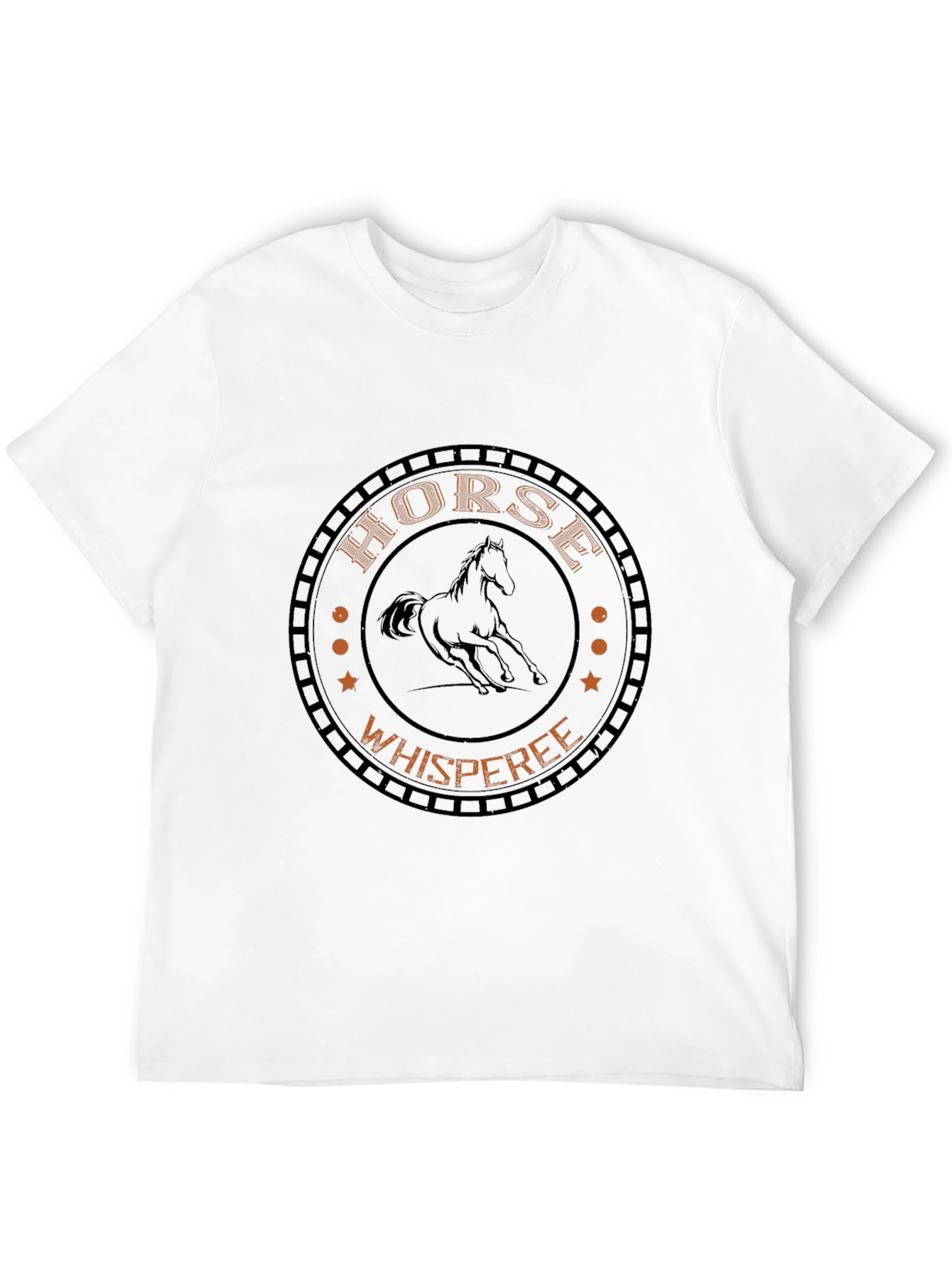 Horse Whisperer Graphic T-Shirt - Black