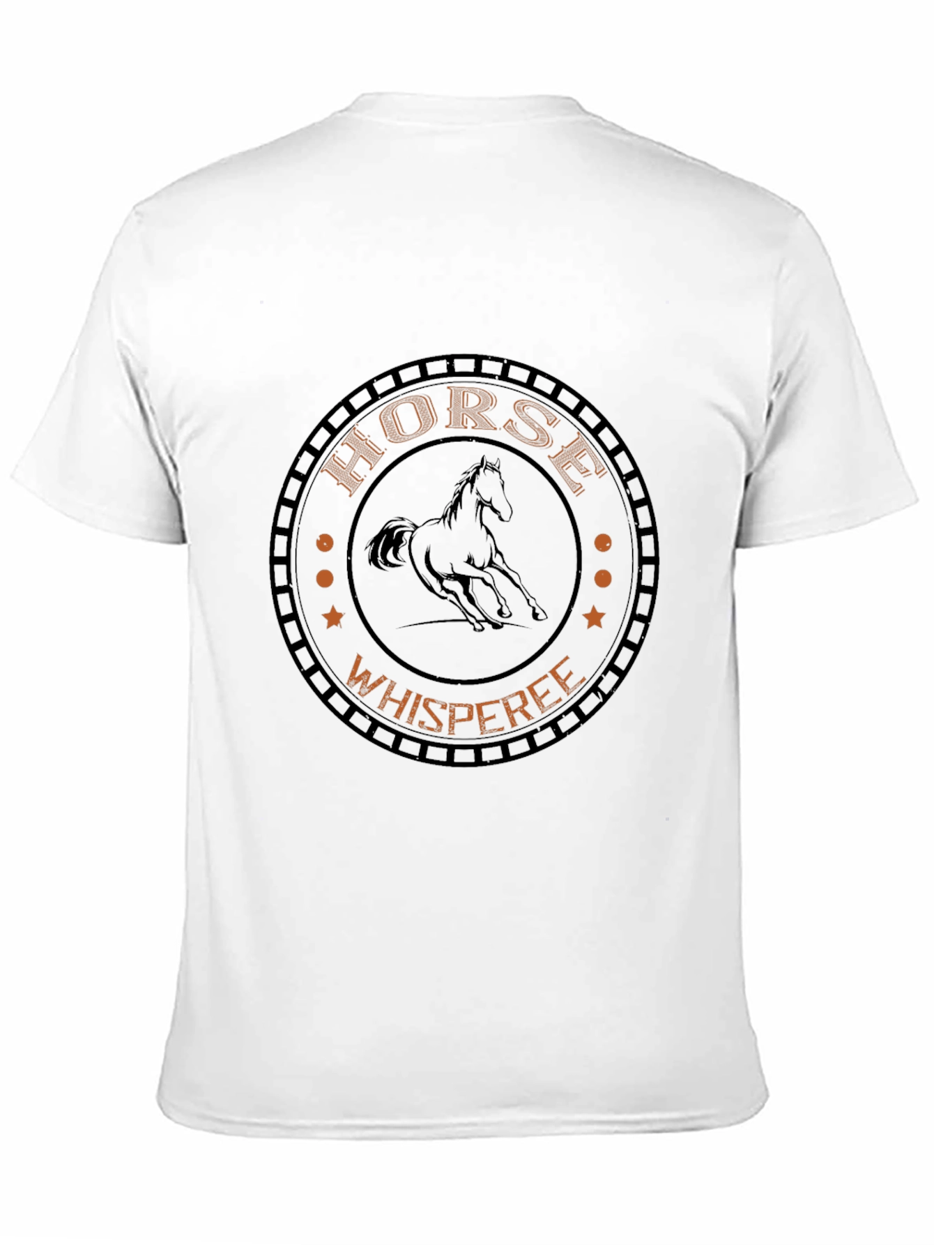 Horse Whisperer Graphic T-Shirt - Black