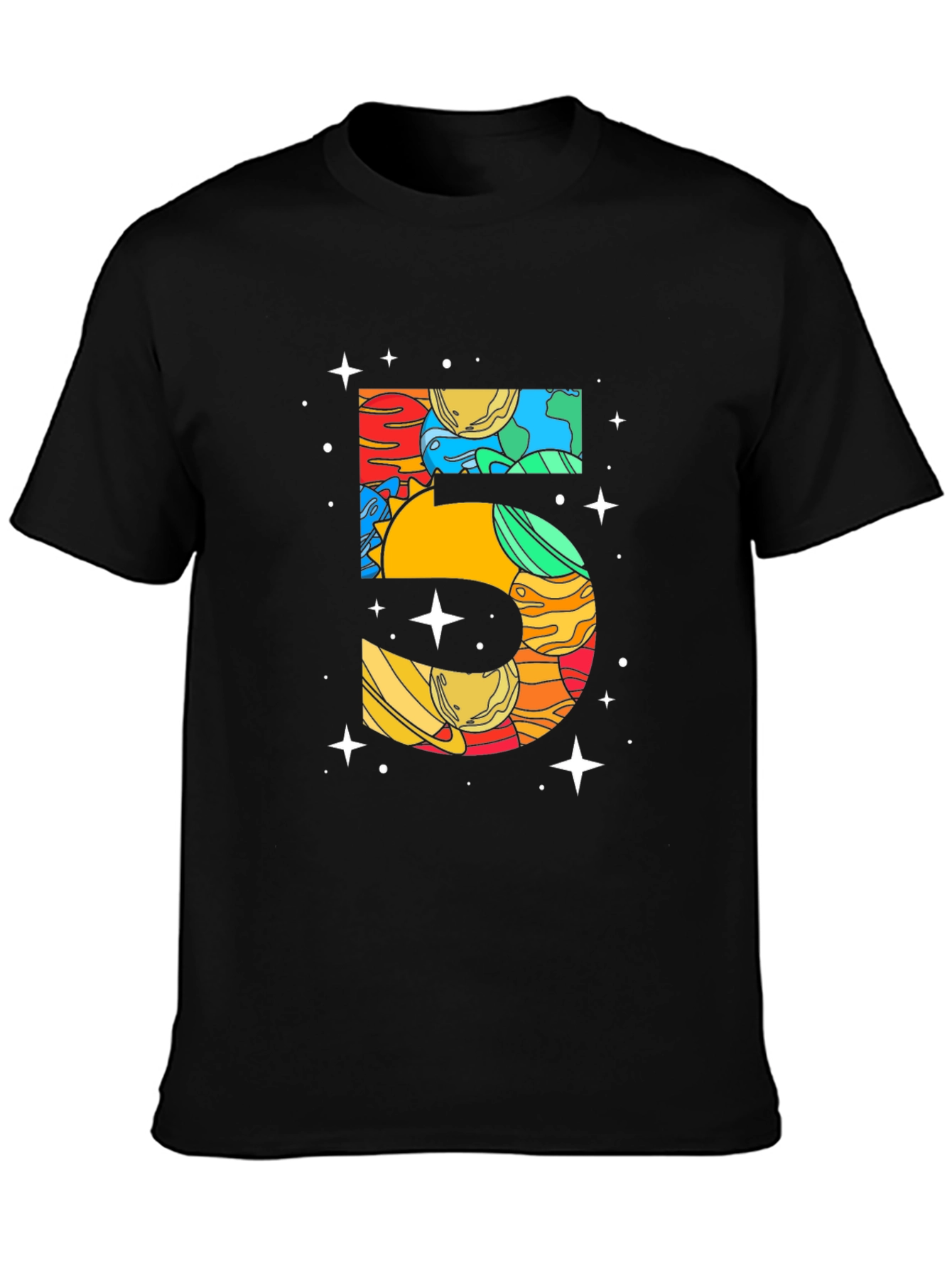 Planetary 5th Birthday Tee