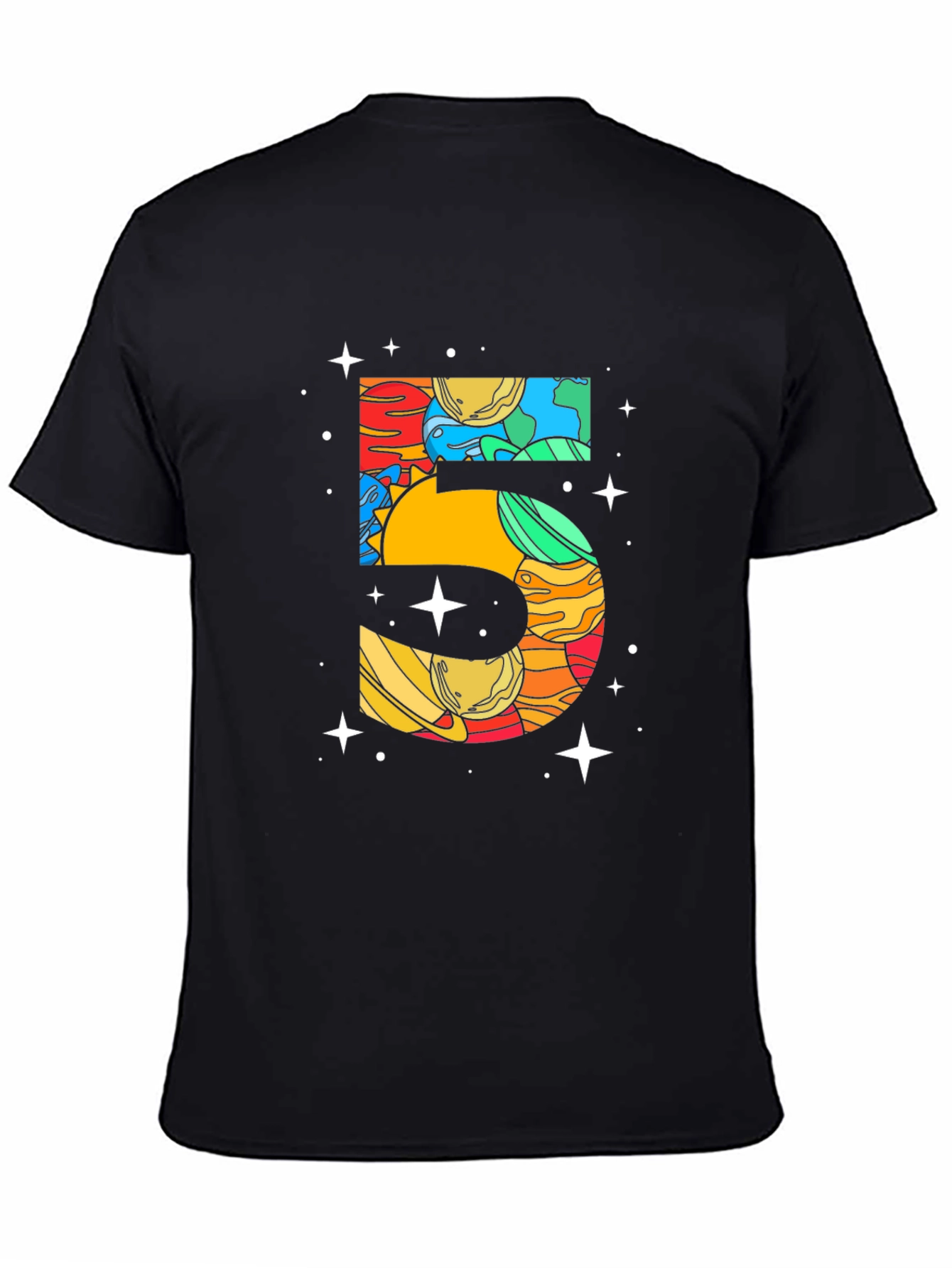 Planetary 5th Birthday Tee