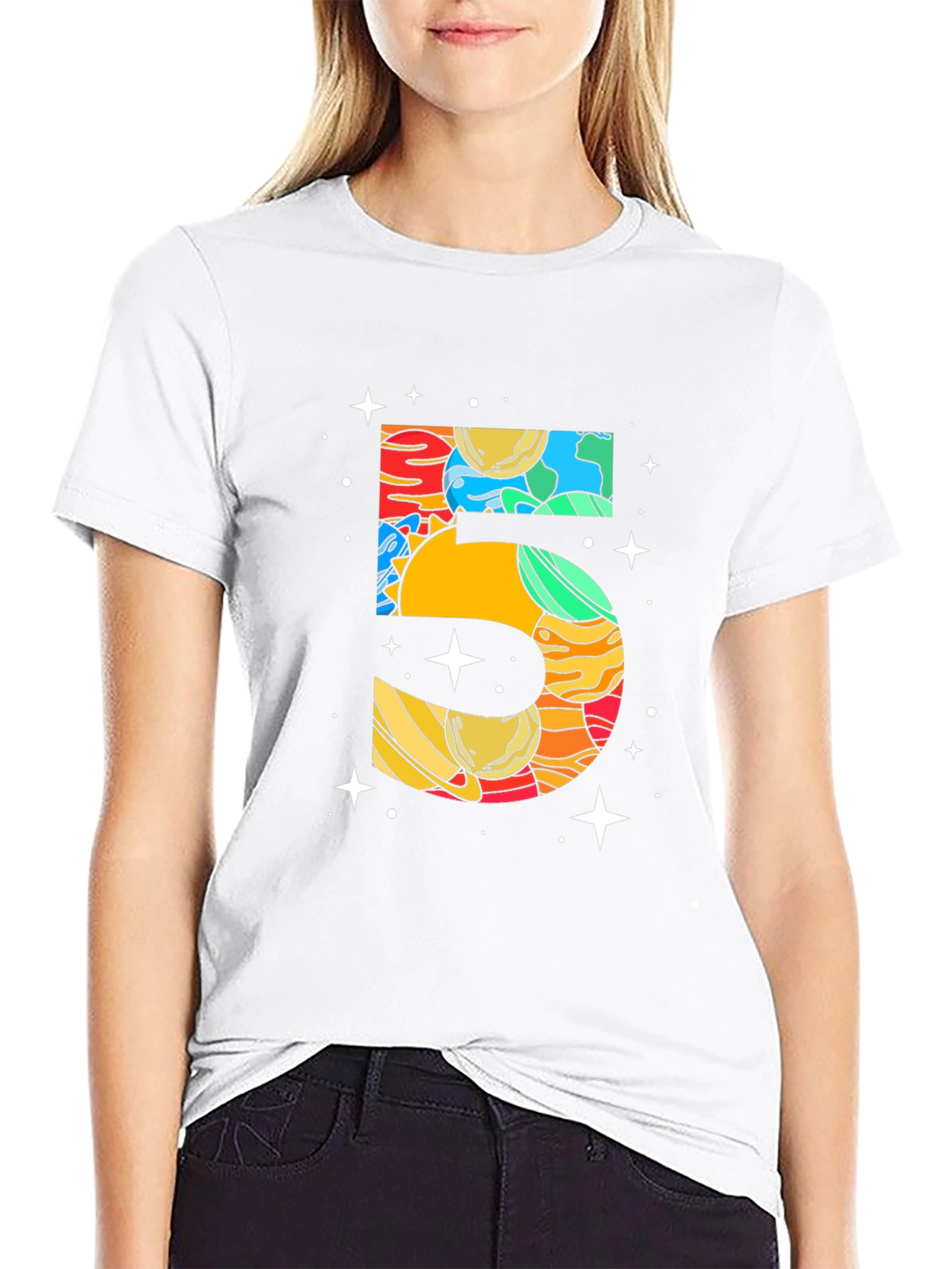 Planetary 5th Birthday Tee