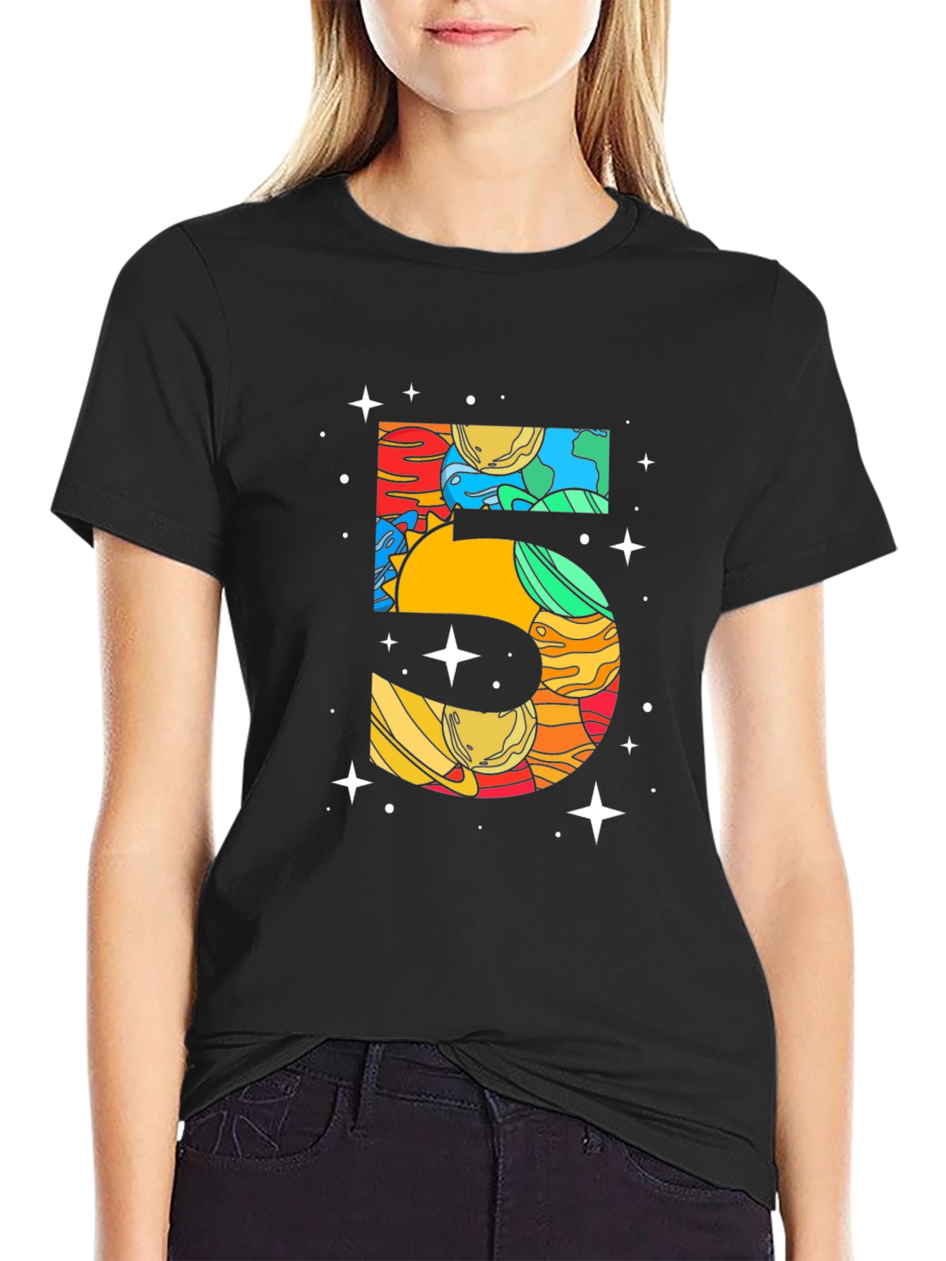 Planetary 5th Birthday Tee
