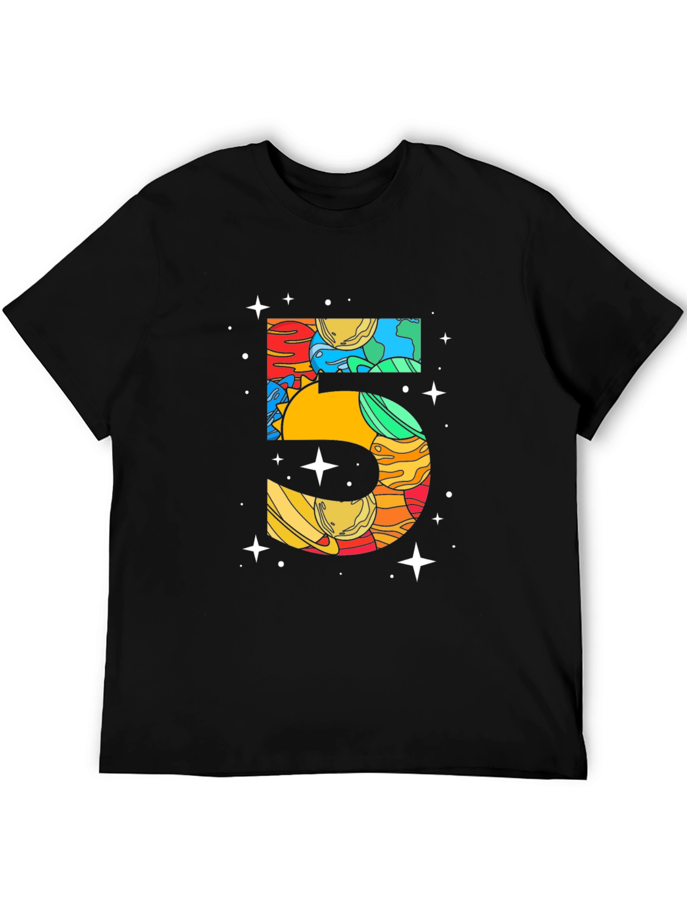 Planetary 5th Birthday Tee