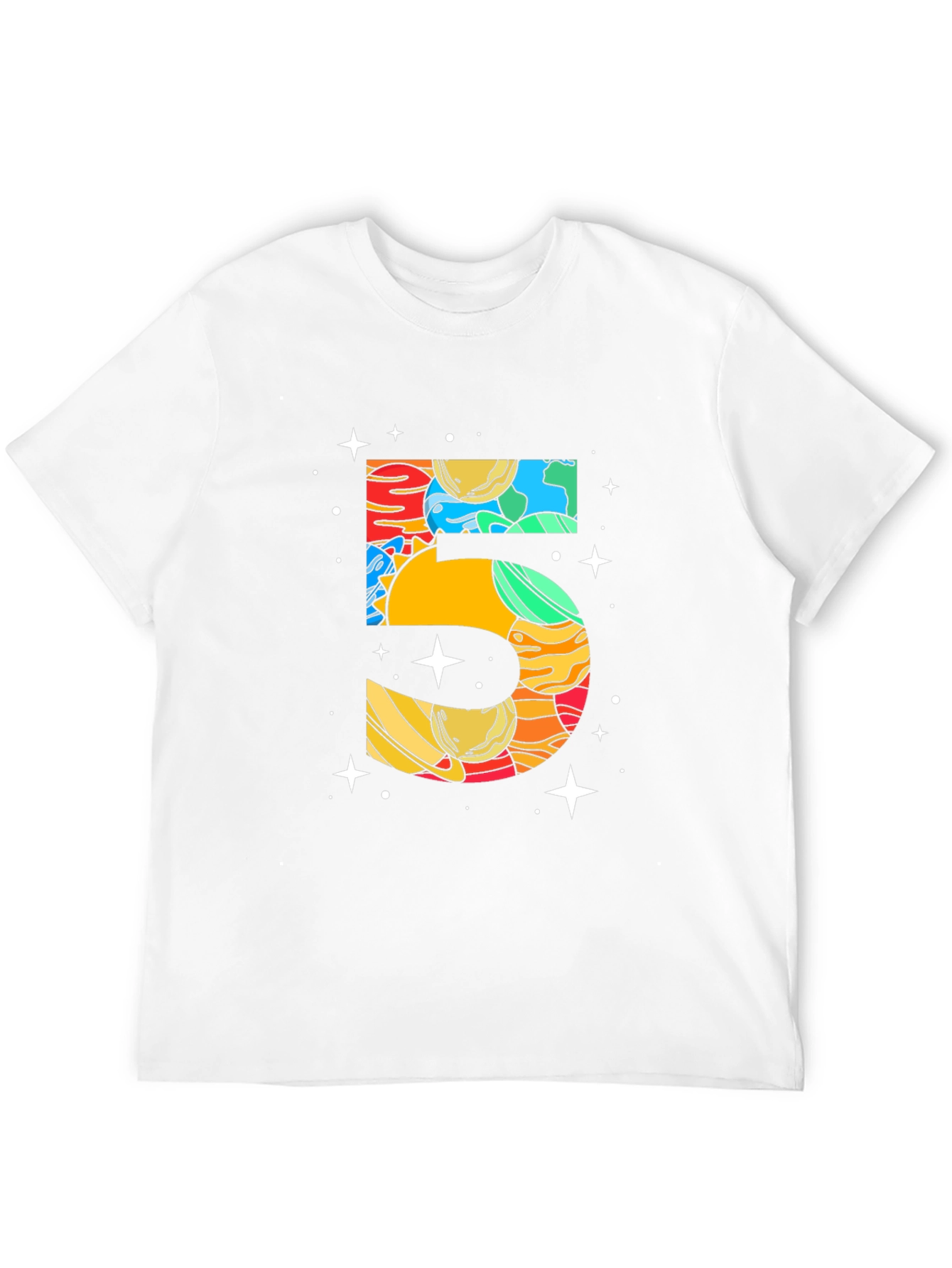 Planetary 5th Birthday Tee
