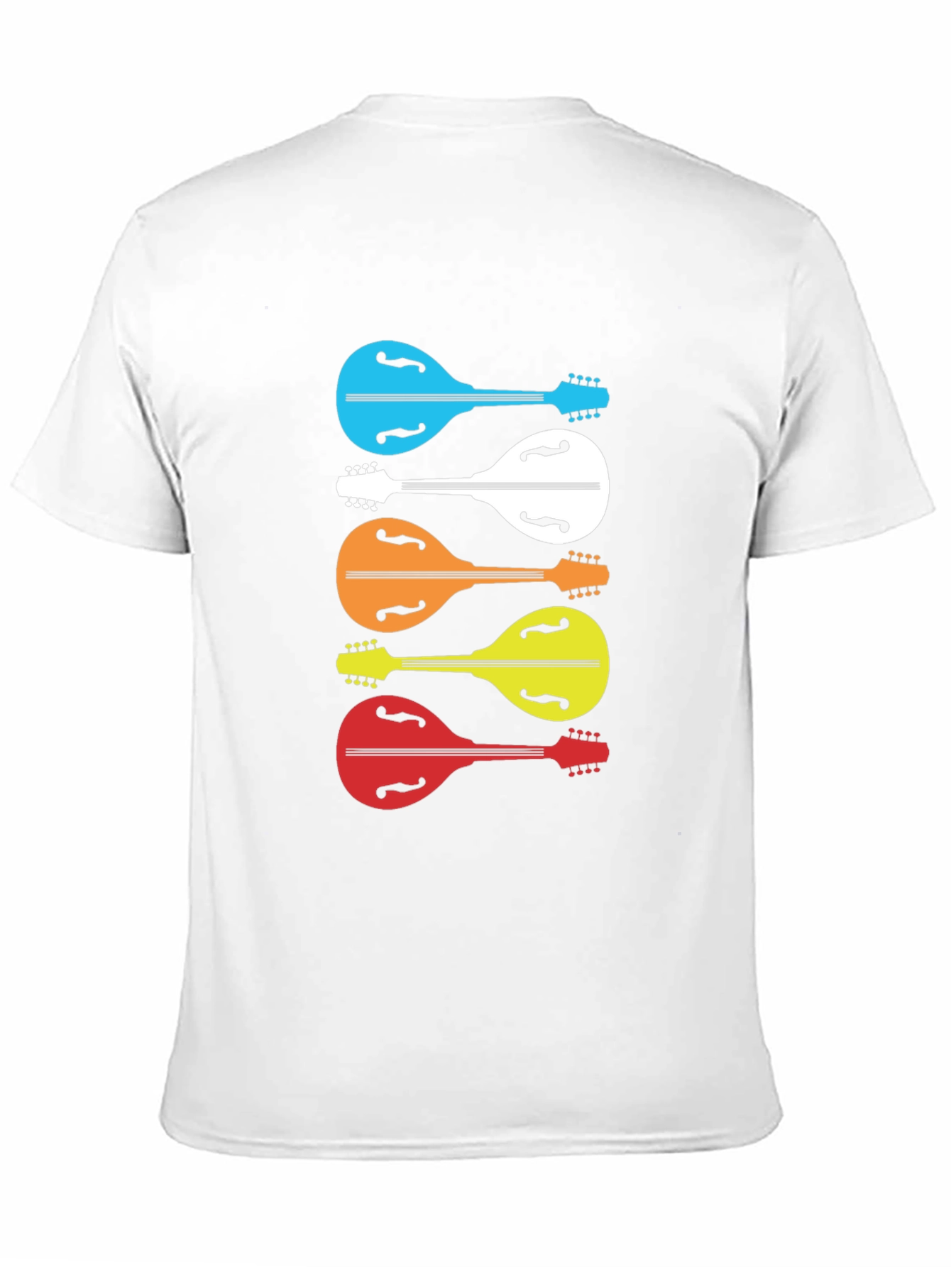 Colorful Mandolin Music T-Shirt