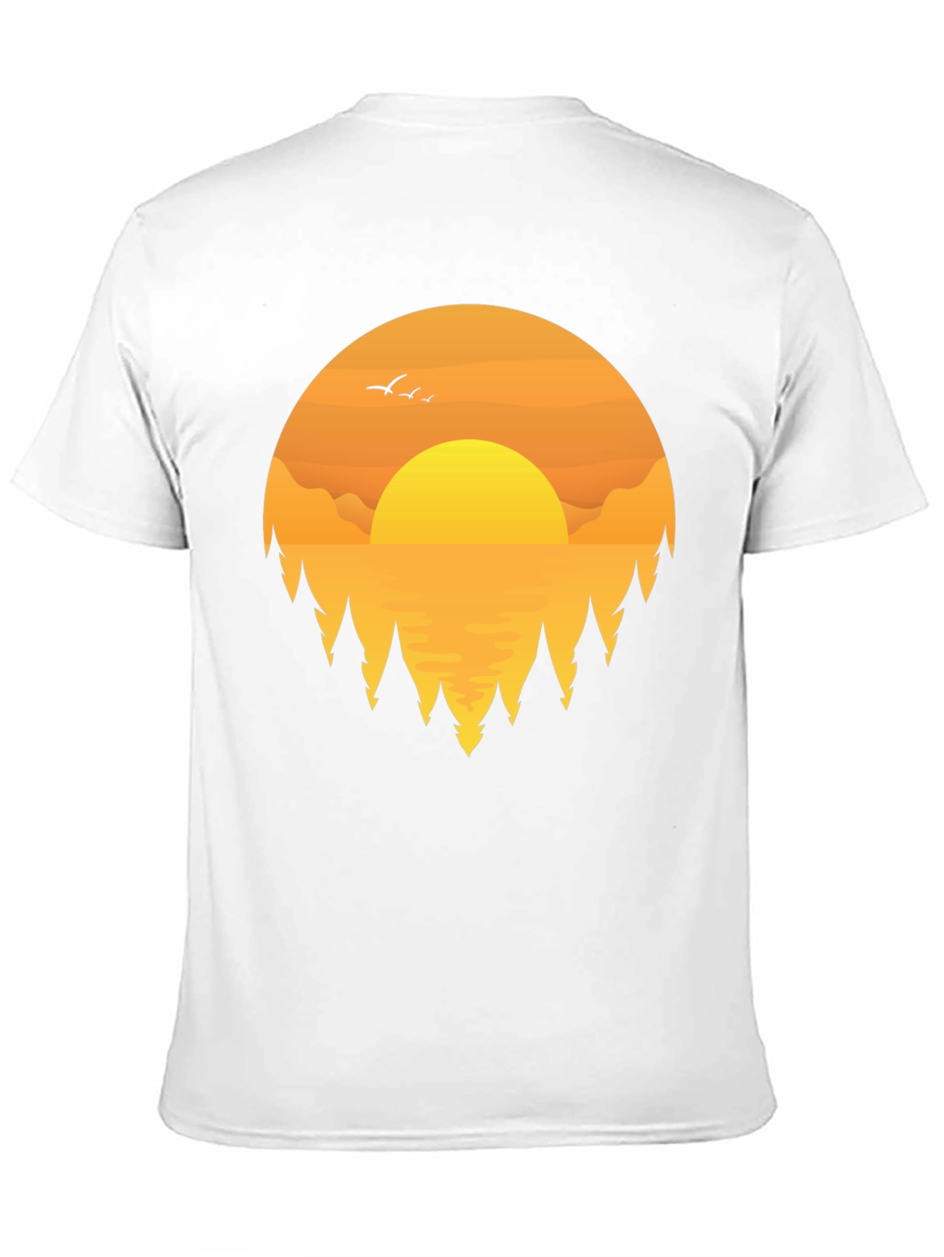 Sunset Graphic Tee | Nature Lovers T-Shirt