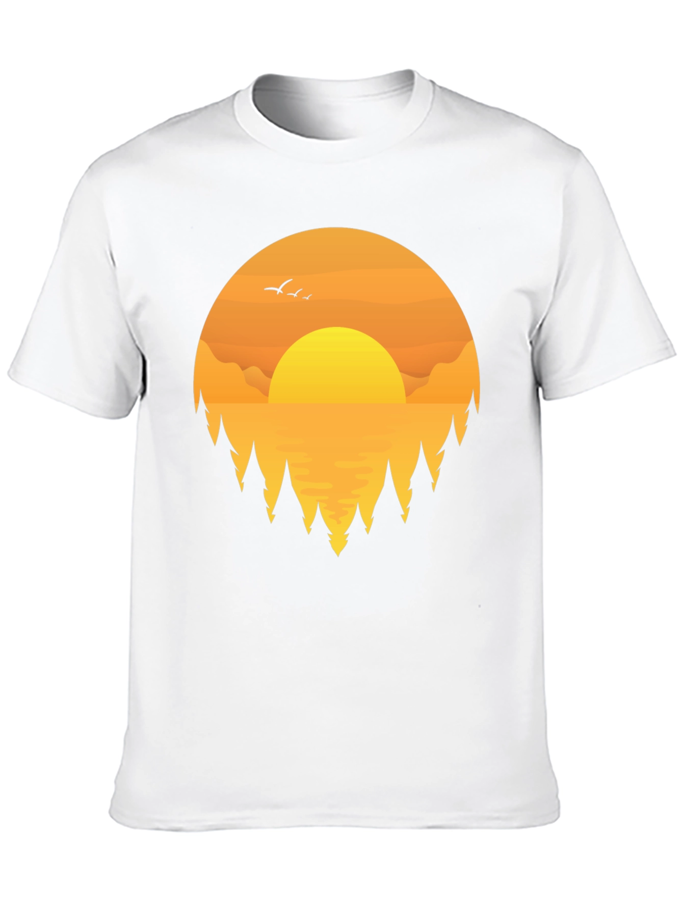 Sunset Graphic Tee | Nature Lovers T-Shirt