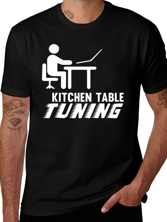 Kitchen Table Tuning Black T-Shirt