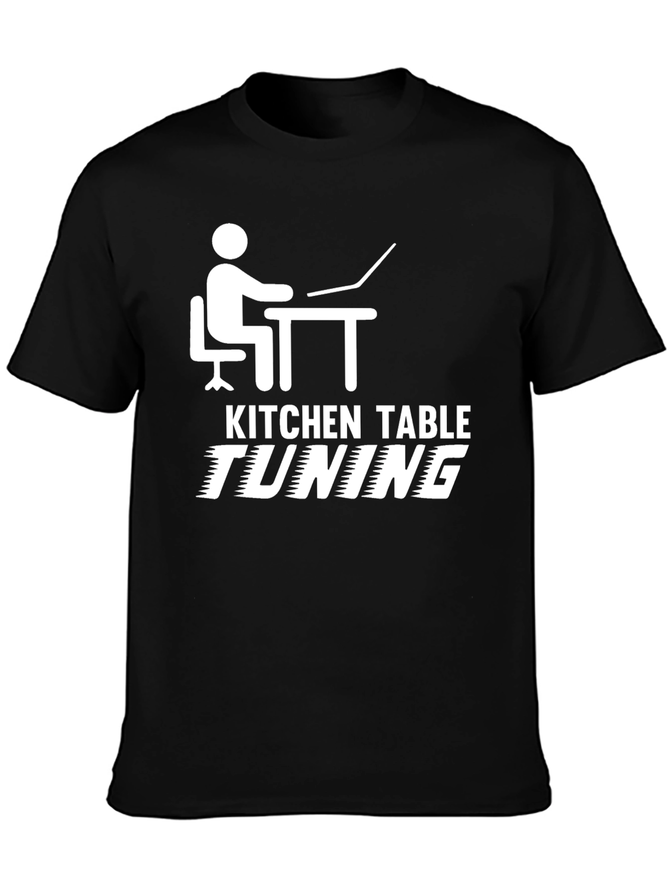Kitchen Table Tuning Black T-Shirt