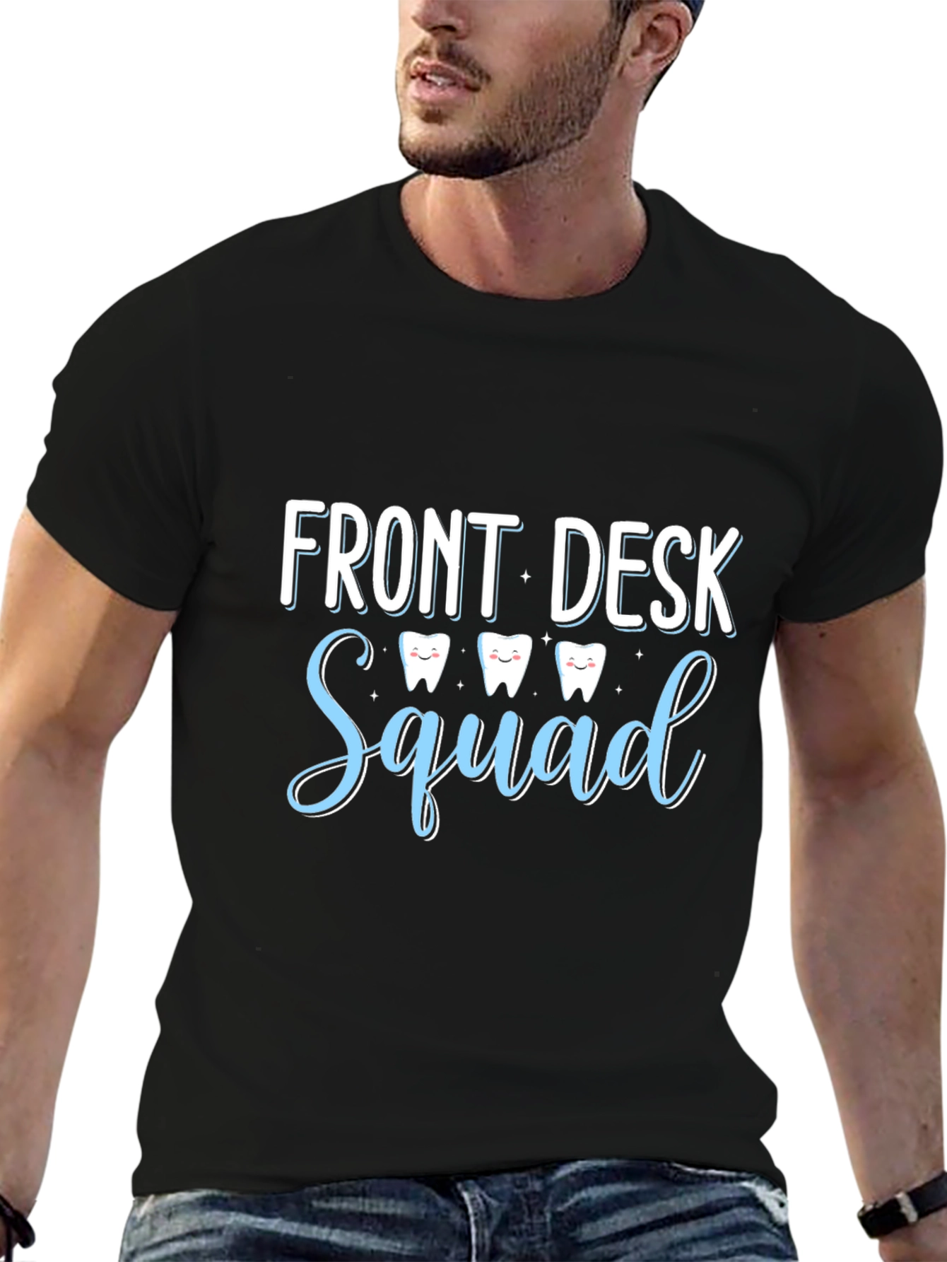 Front Desk Squad T-Shirt - Dental Office Apparel