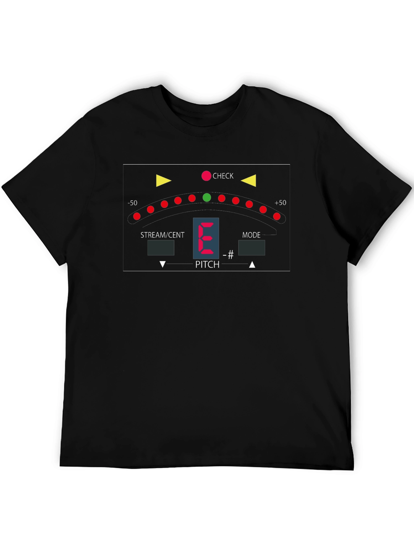 Guitar Tuner T-Shirt - Musicians Style