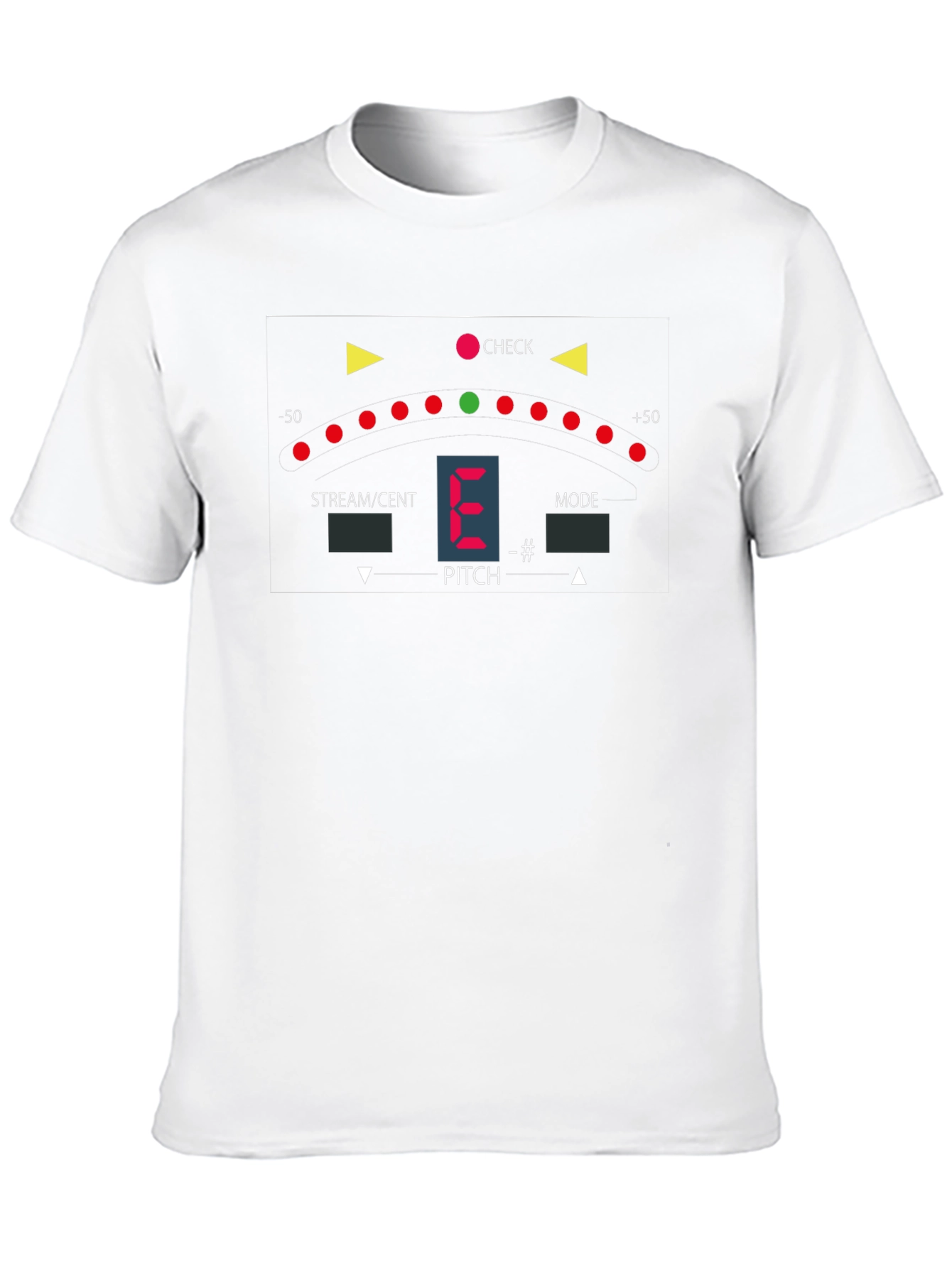 Guitar Tuner T-Shirt - Musicians Style