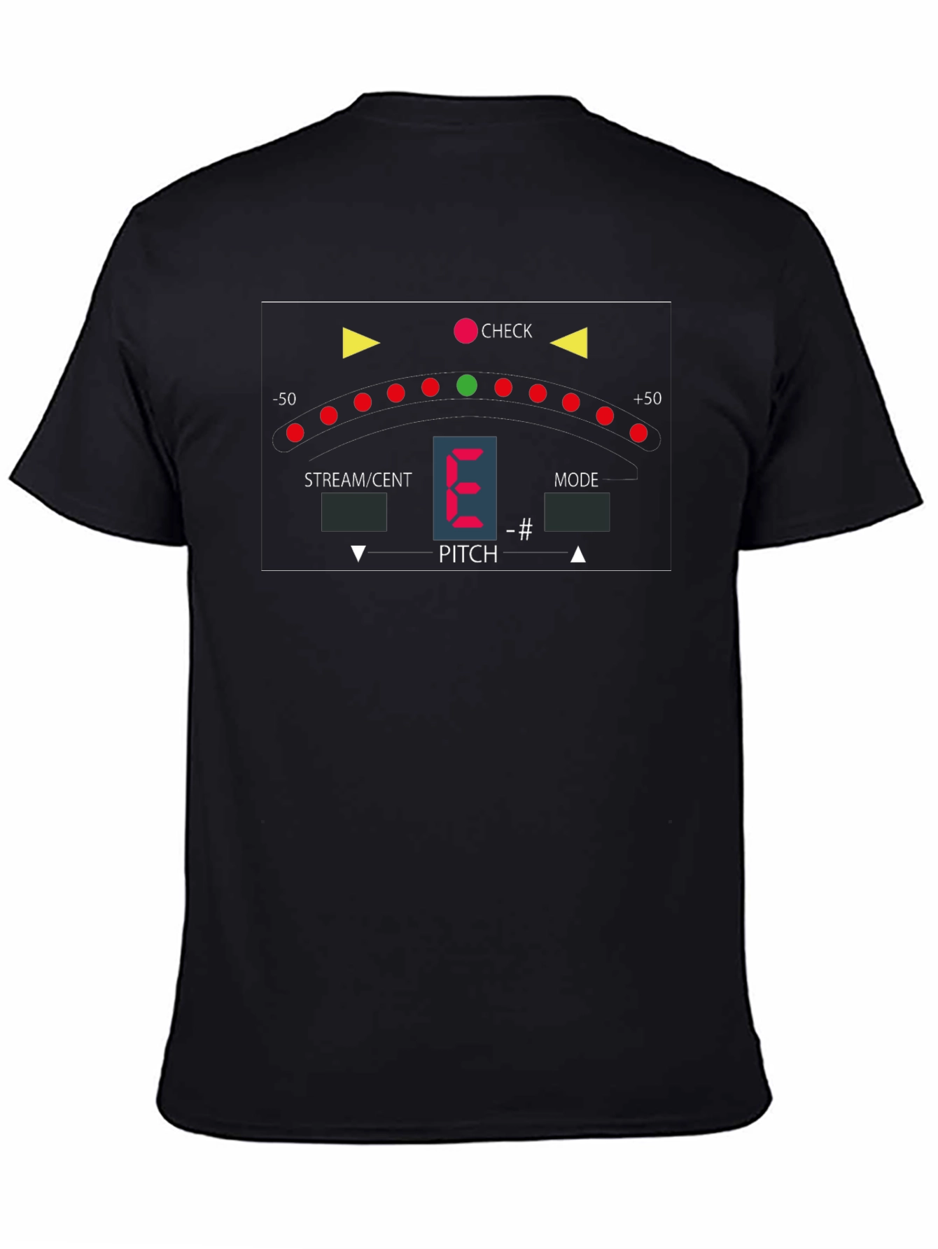 Guitar Tuner T-Shirt - Musicians Style