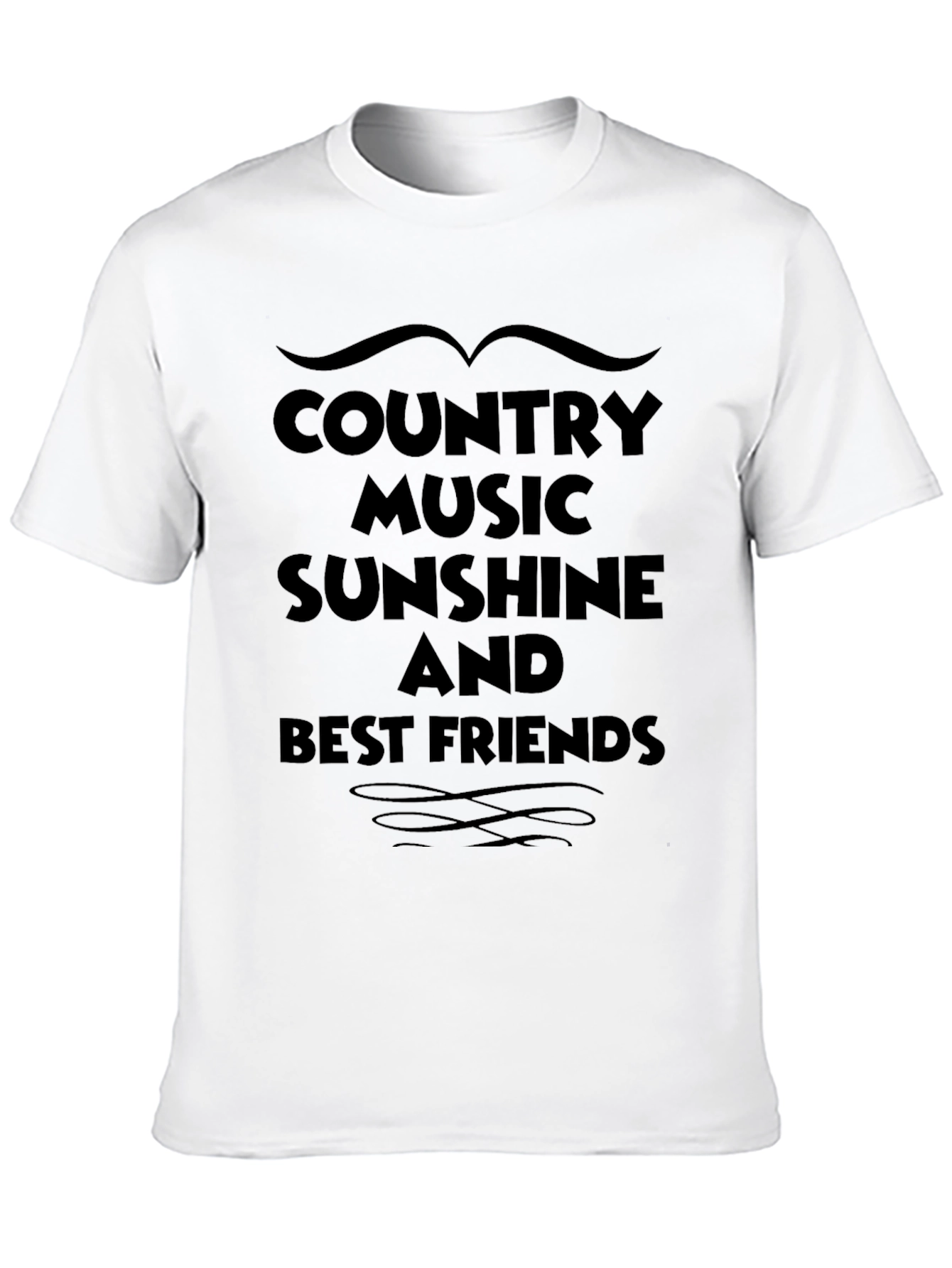 Country Music Sunshine & Best Friends Graphic Tee