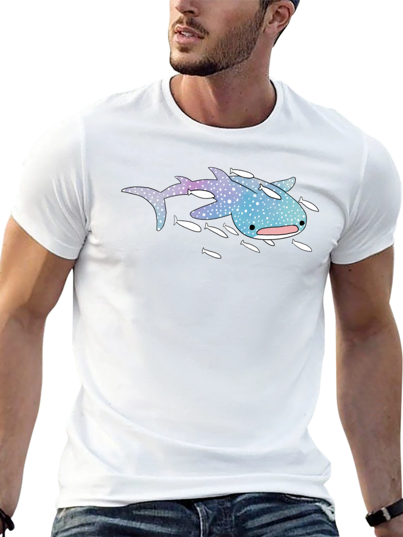 Whale Shark Graphic Tee - Unique Design