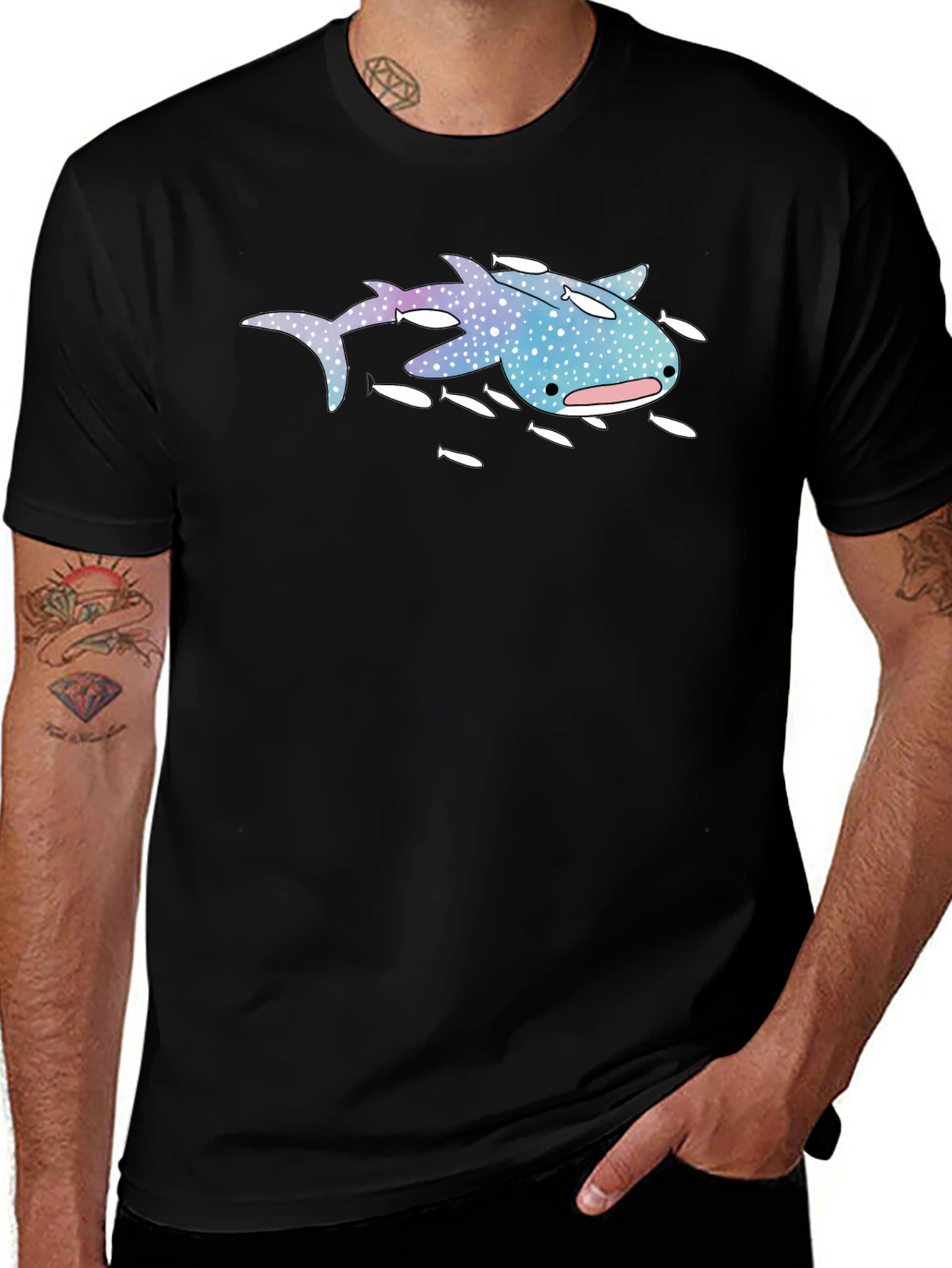 Whale Shark Graphic Tee - Unique Design