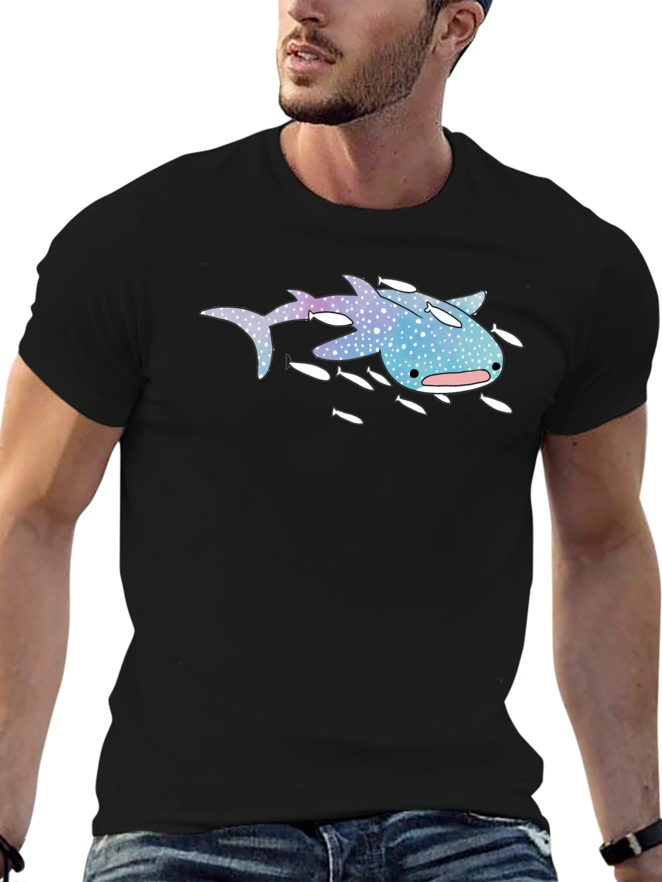 Whale Shark Graphic Tee - Unique Design