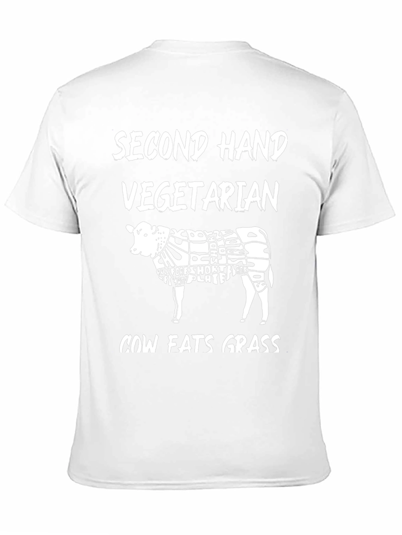 Second Hand Vegetarian Graphic Tee